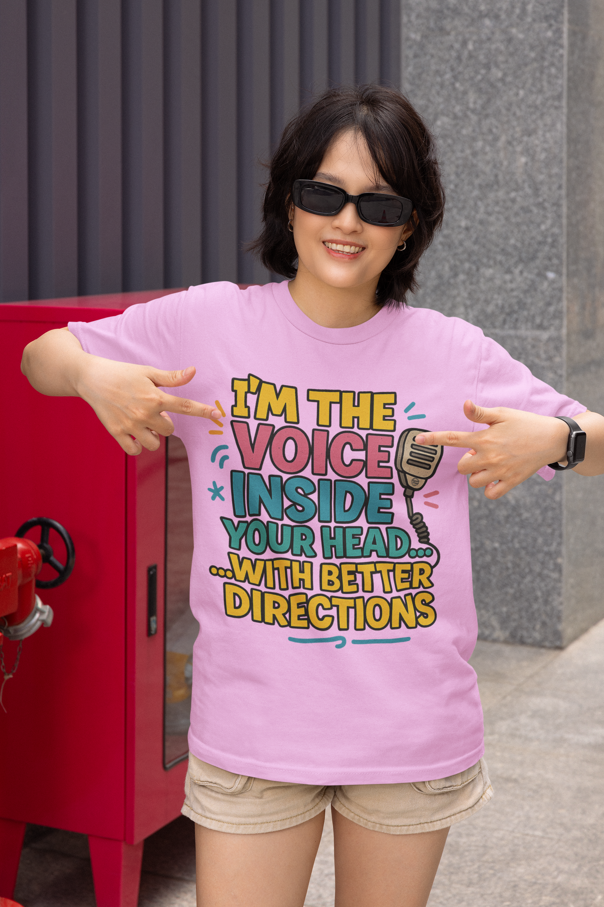 Voices You’re Hearing Dispatcher Tee product thumbnail image Voices You’re Hearing Dispatcher Tee product thumbnail image