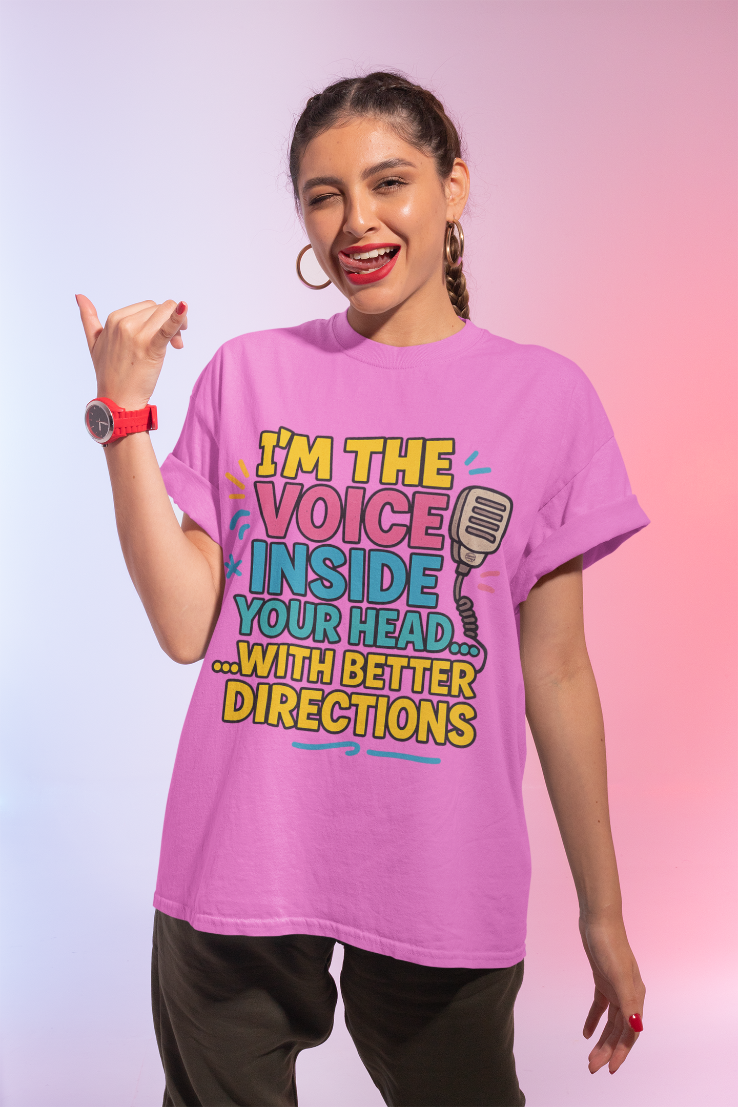 Voices You’re Hearing Dispatcher Tee product thumbnail image Voices You’re Hearing Dispatcher Tee product thumbnail image