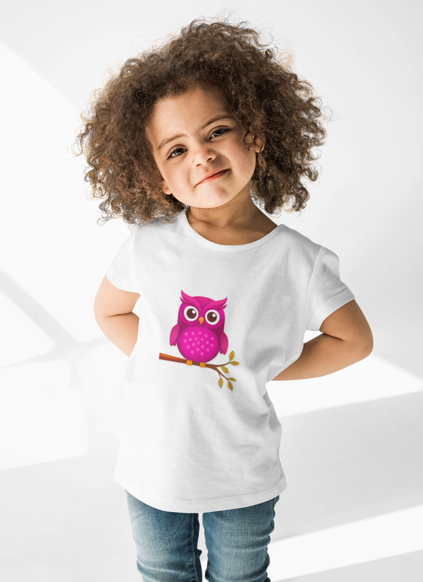 Cute Owl Toddler Tee, Kids Owl Shirt, Birthday Gift, Toddler Summer Tee, Adorable Owl T-Shirt, Fun Kids Apparel product thumbnail image