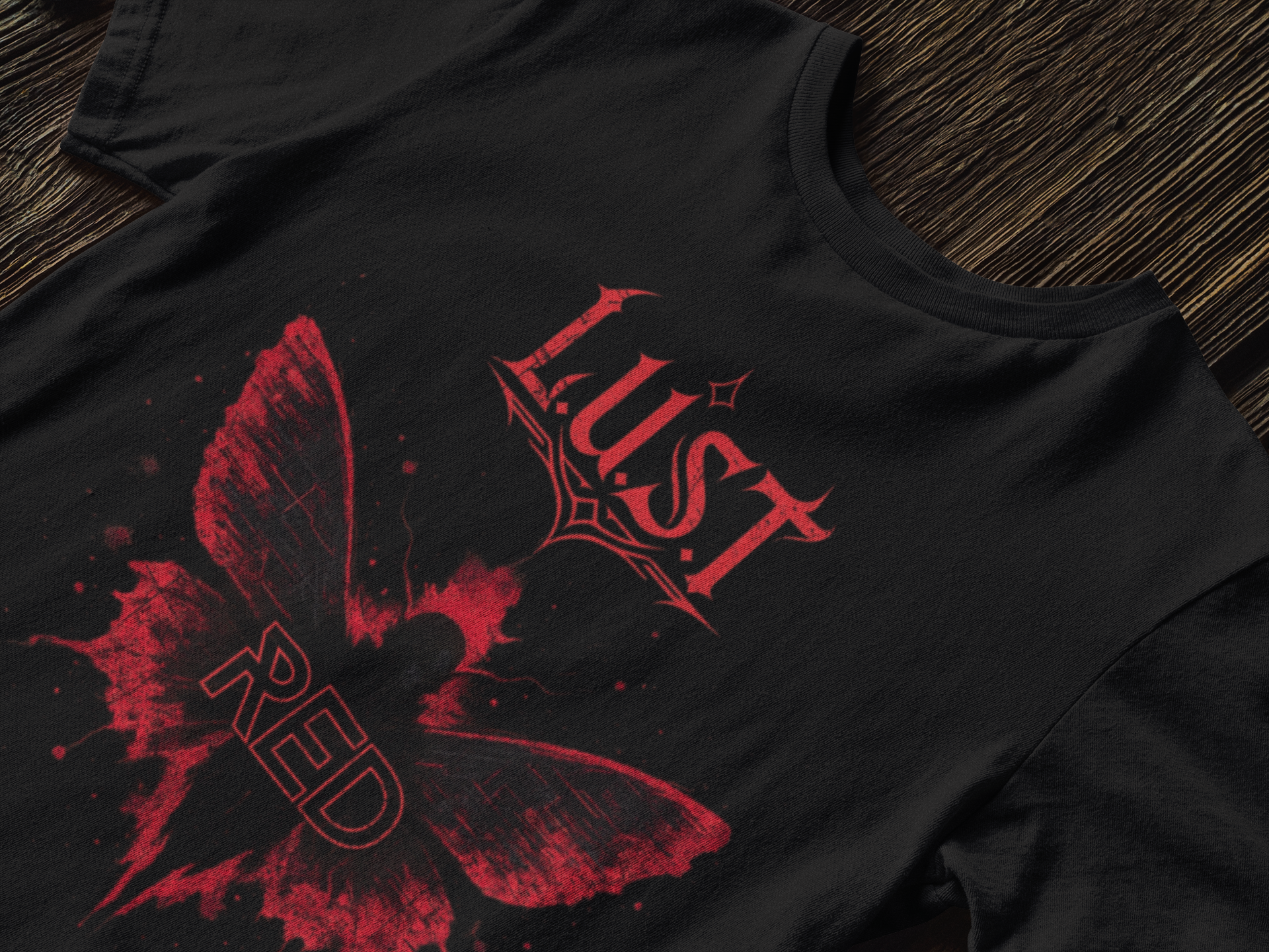 RED - Unisex Softstyle T-Shirt product thumbnail image