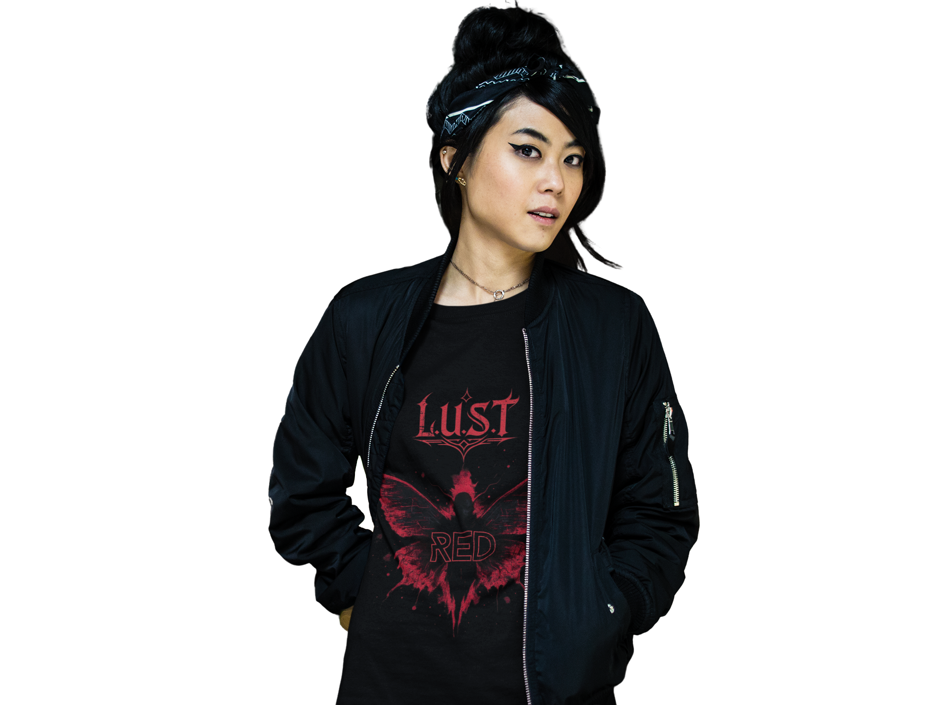 RED - Unisex Softstyle T-Shirt product thumbnail image