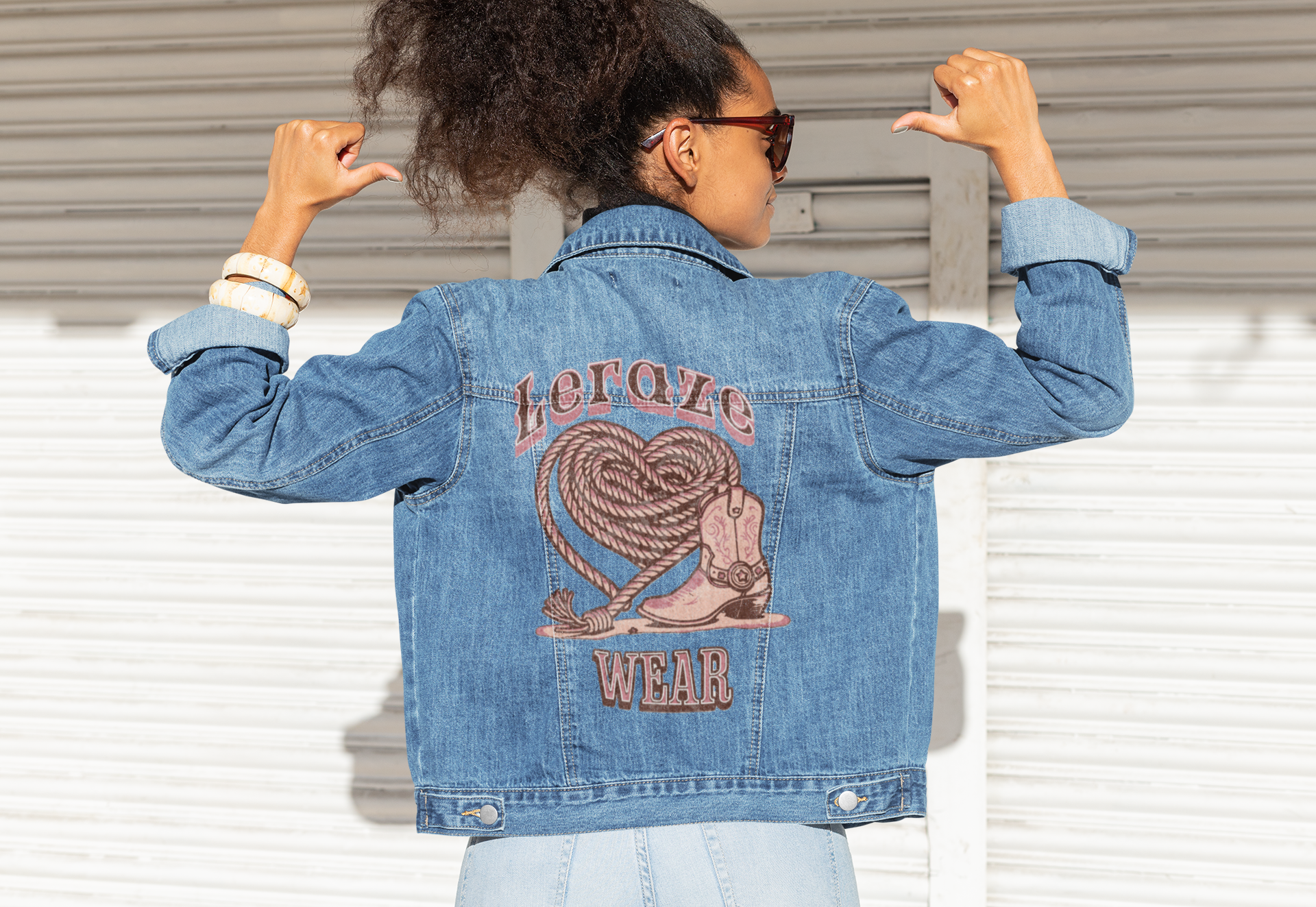 Men's Denim Jacket Leraze Wear Rodeo product thumbnail image
