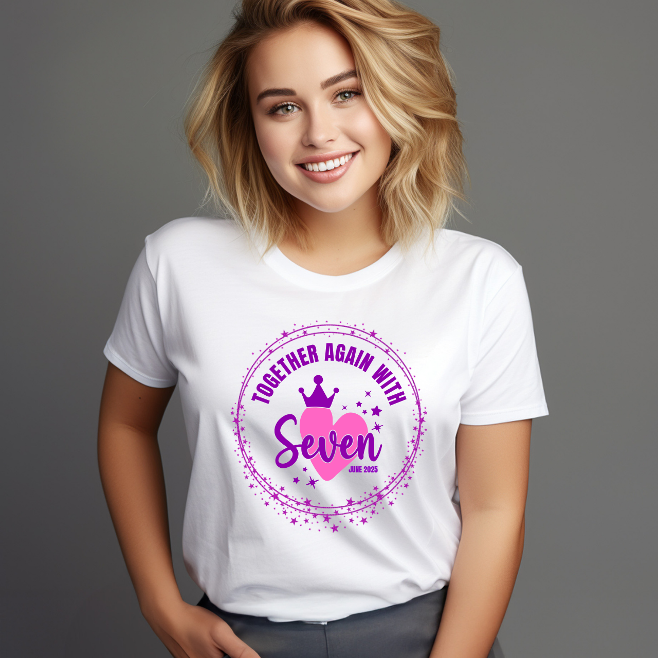 Cute Memory Tee for You and ARMY Your Bestie, Celebration T-Shirt, Casual Outfit product thumbnail image Cute Memory Tee for You and ARMY Your Bestie, Celebration T-Shirt, Casual Outfit product thumbnail image