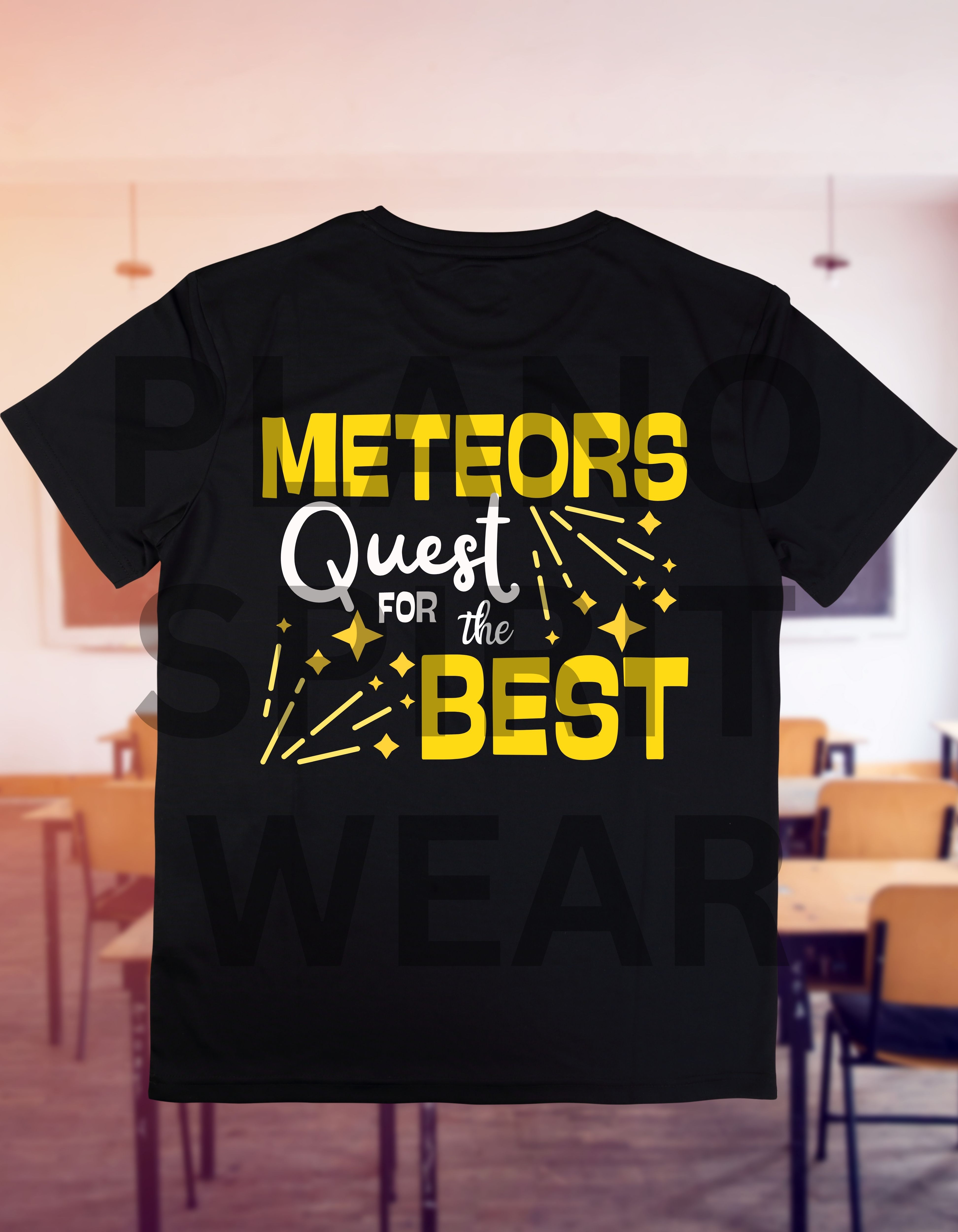Mitchell Meteor School Spirit Wear Kids T-Shirt 