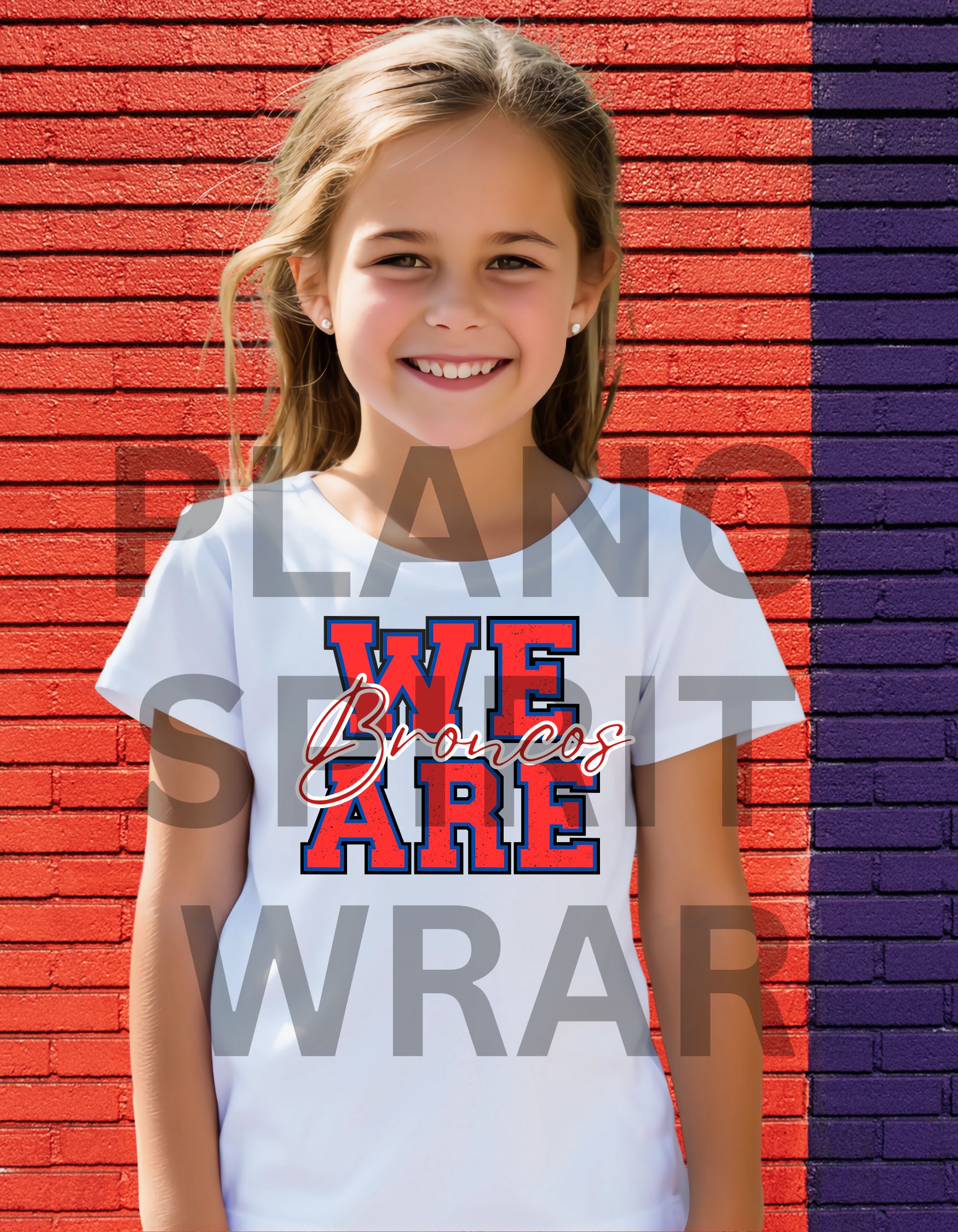 We Are Broncos Barksdale Broncos Spirit Wear T-Shirt - youth Plano product thumbnail image We Are Broncos Barksdale Broncos Spirit Wear T-Shirt - youth Plano product thumbnail image