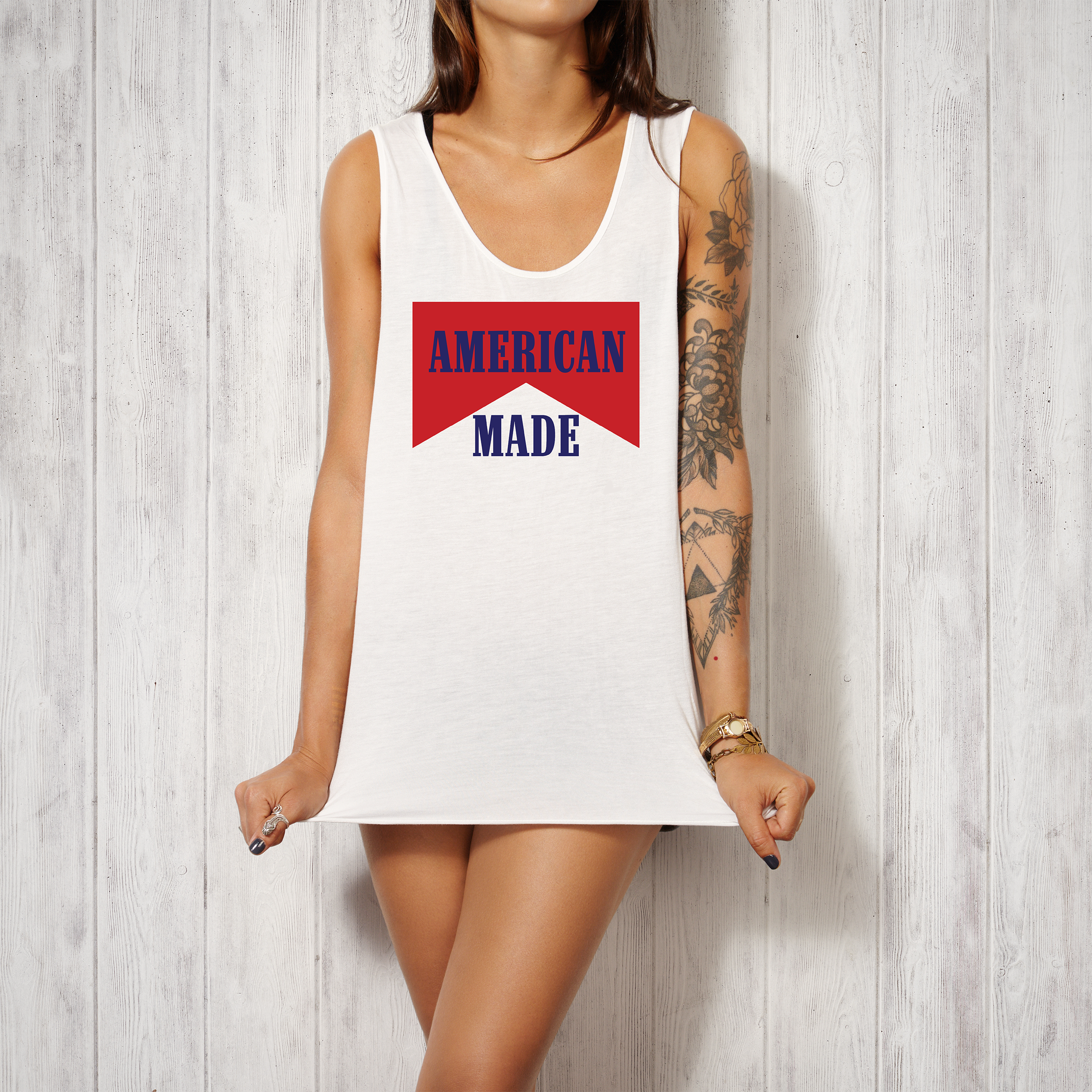 "American Made" Unisex Jersey Tank Top, Patriotic, Independence Day, 4th of July Apparel, Marlboro  "American Made" Unisex Jersey Tank Top, Patriotic, Independence Day, 4th of July Apparel, Marlboro