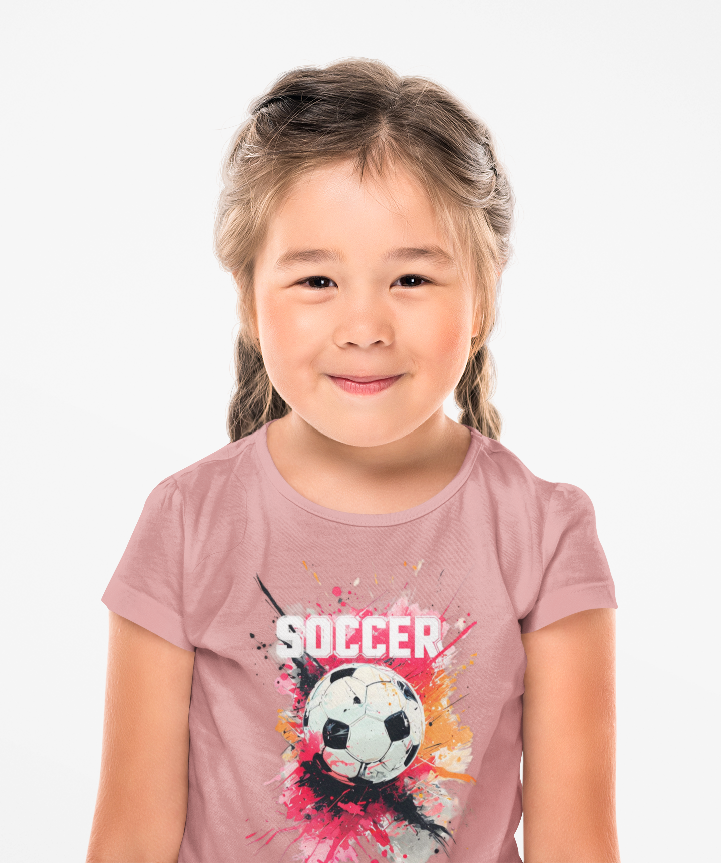 Soccer Splash Toddler Tee - Fun Sportswear for Little Athletes, Kids Gift, Birthday, Playtime, Casual Wear product thumbnail image