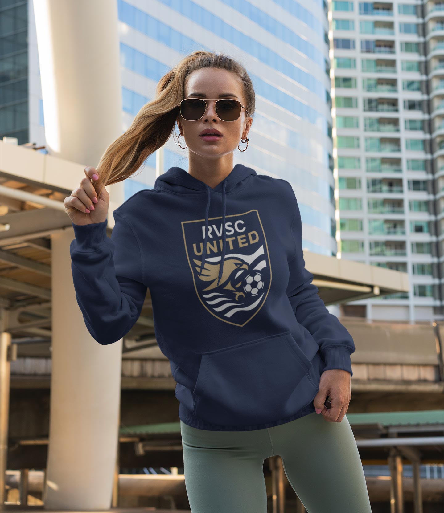 RVSC United Team Hoodie (50/50 Soft Blend)