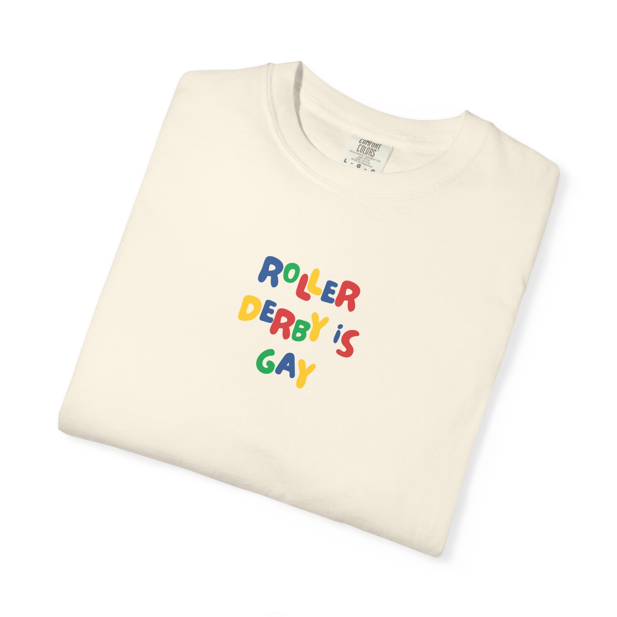 Roller Derby is Gay Tee product thumbnail image Roller Derby is Gay Tee product thumbnail image
