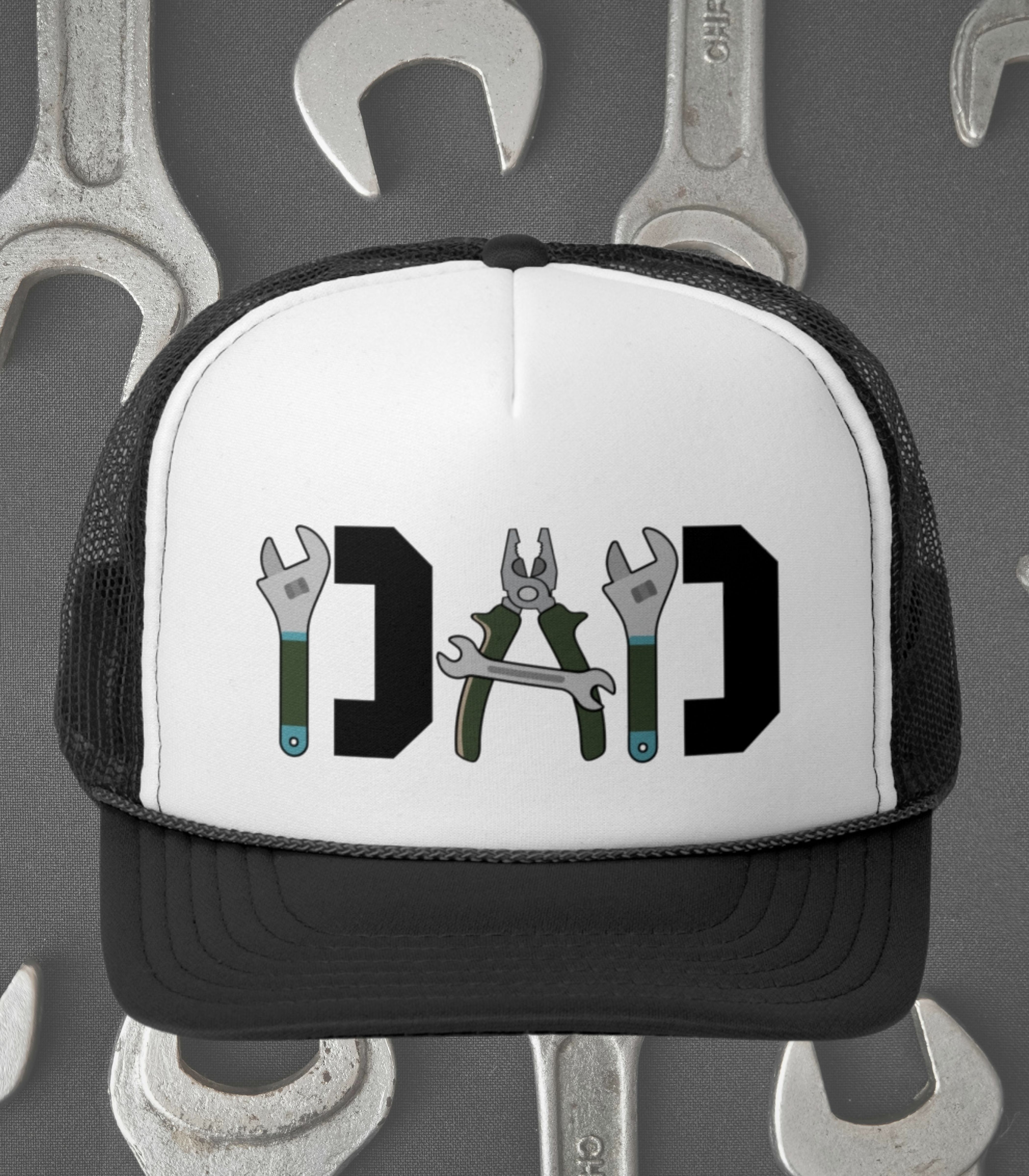 Fun DIY Dad Trucker Cap | Perfect Gift for Father's Day &amp; Handyman Enthusiasts