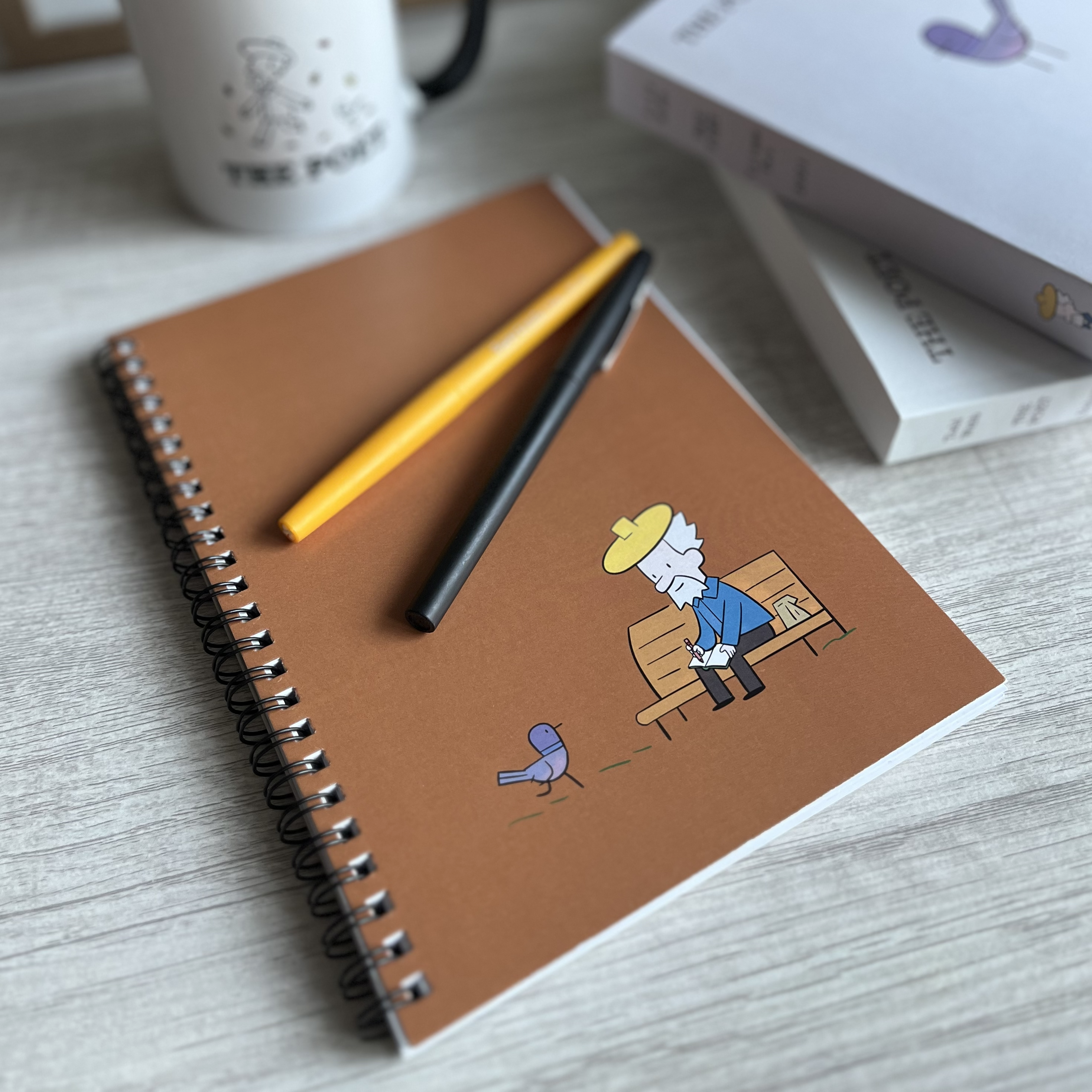 Poet Notebook - Spiral Bound product thumbnail image Poet Notebook - Spiral Bound product thumbnail image