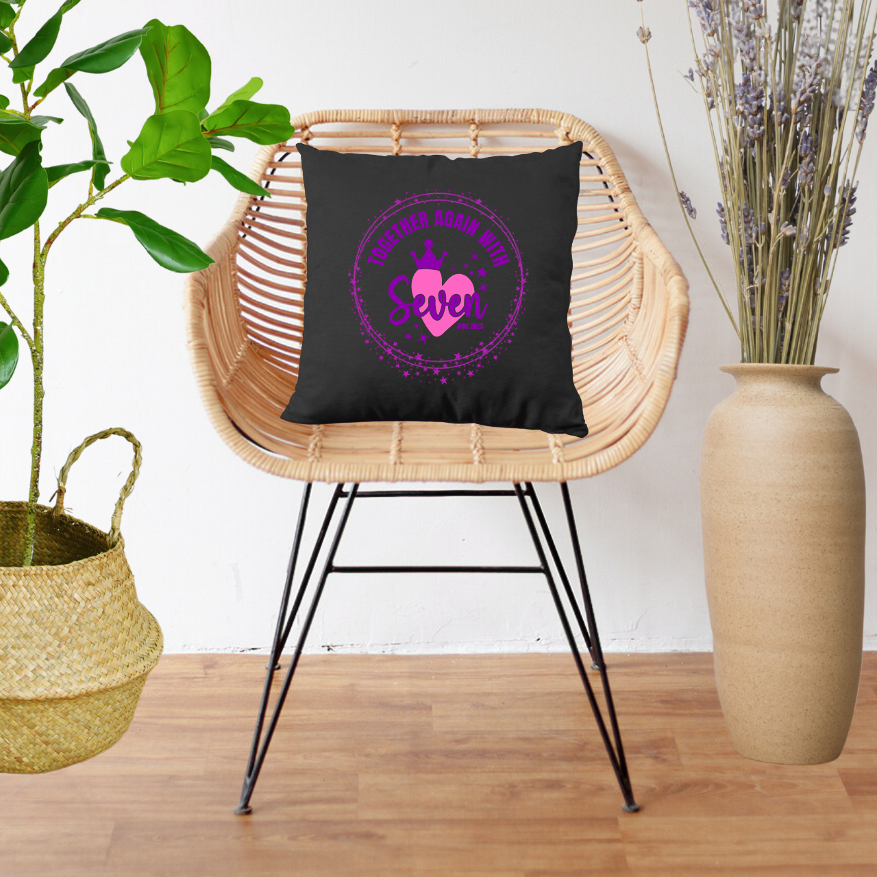 Reunion Pillows, Cozy Home Decor, Memories Keepsake, Gift for Friends or ARMY product thumbnail image Reunion Pillows, Cozy Home Decor, Memories Keepsake, Gift for Friends or ARMY product thumbnail image