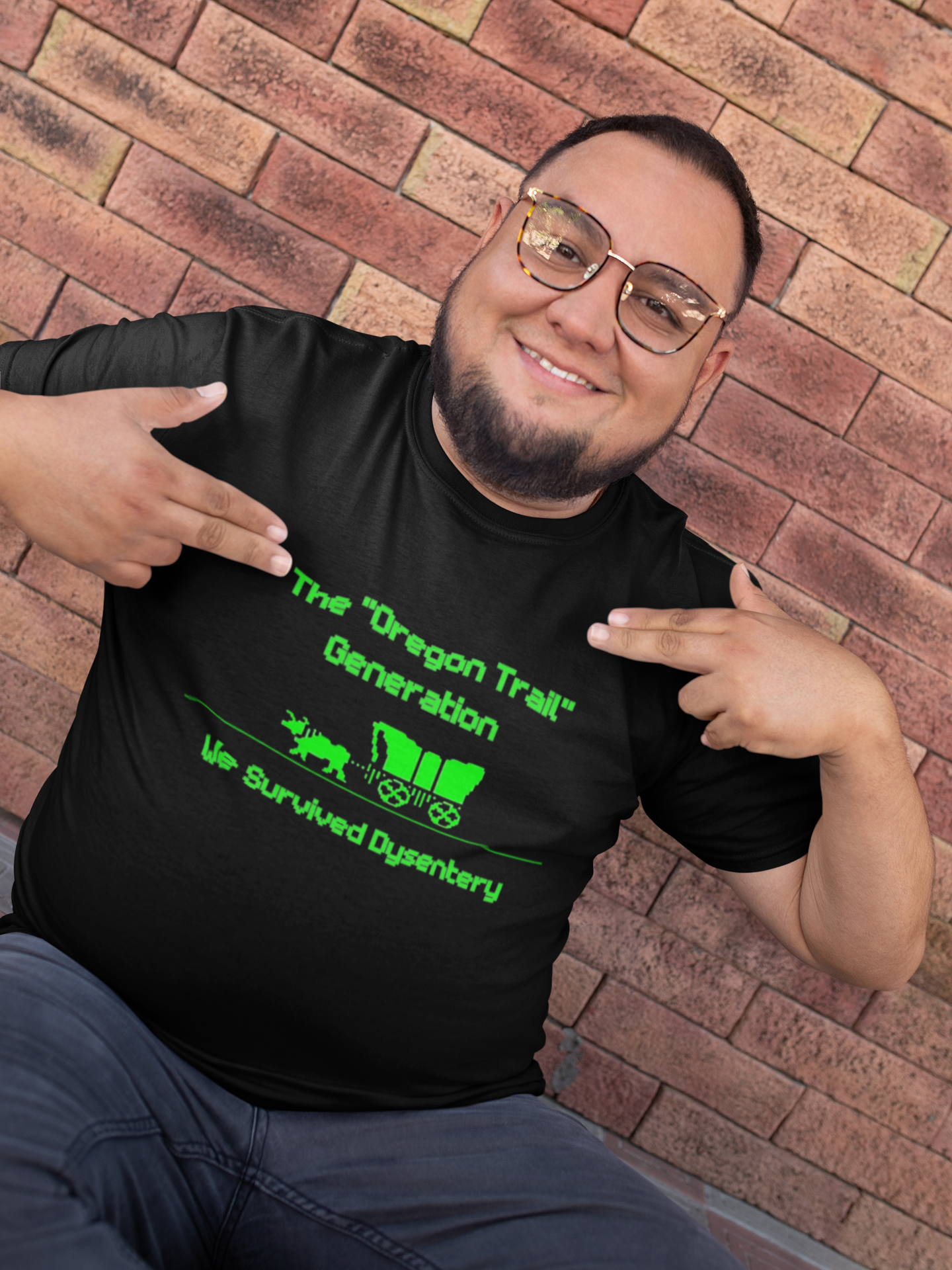 Oregon Trail Generation Tee, Retro Gamer Shirt, Unisex Cotton Tee, Vintage Video Game Apparel, Nostalgic Gift for Gamers