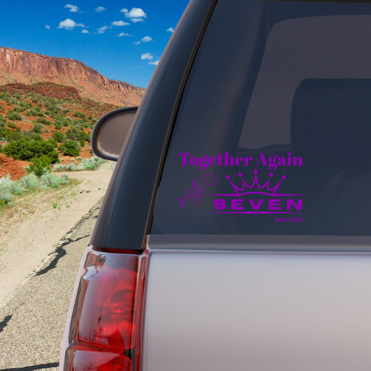 Transparent Outdoor Stickers - Perfect for Car or Laptop Decoration, Gift for ARMY Friends product thumbnail image Transparent Outdoor Stickers - Perfect for Car or Laptop Decoration, Gift for ARMY Friends product thumbnail image