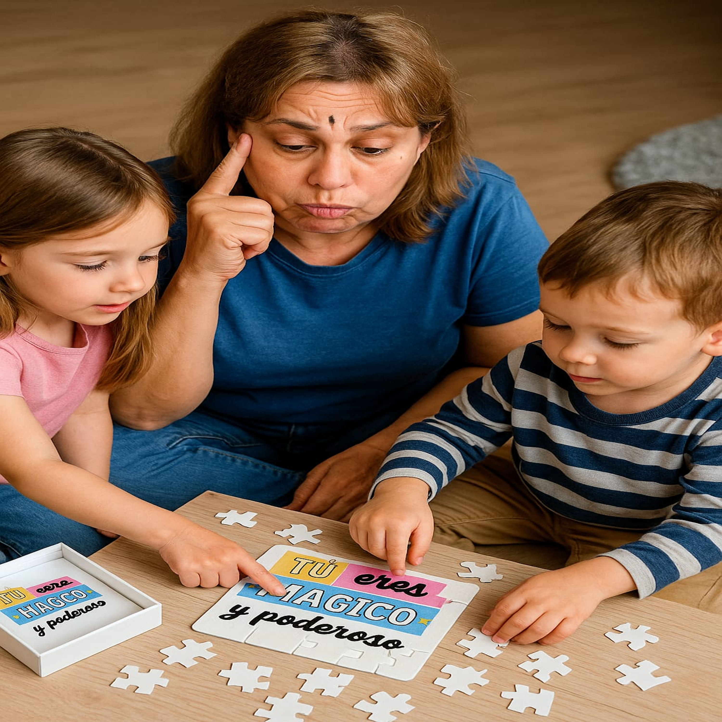 Magical Kids' Puzzle, Fun Educational Game, Kids Digital Art is Unique  product thumbnail image