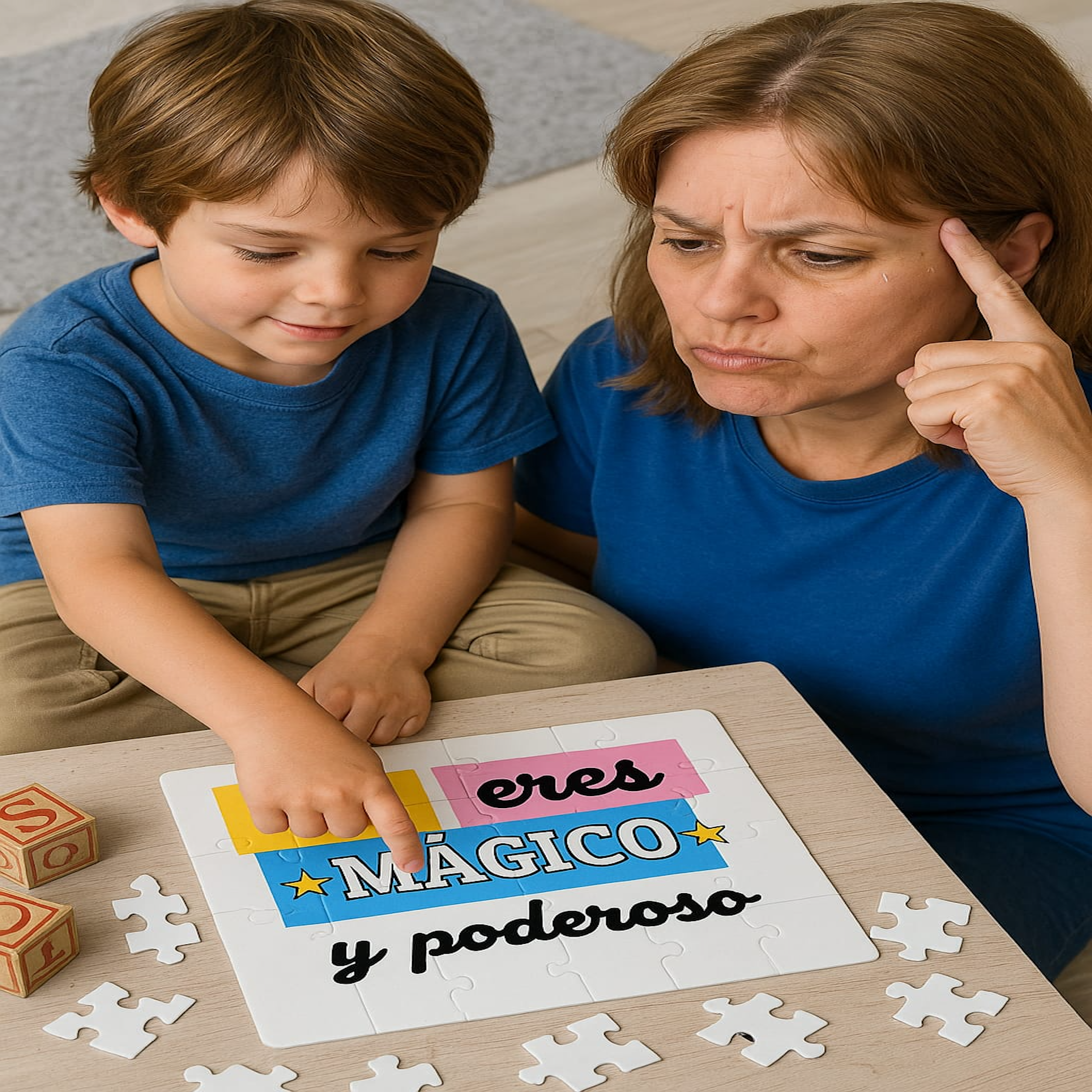 Magical Kids' Puzzle, Fun Educational Game, Kids Digital Art is Unique  product thumbnail image