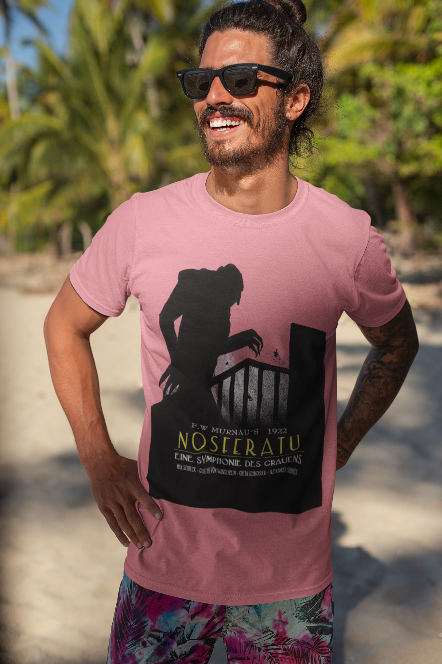 Nosferatu T-Shirt | Vintage Horror Movie Tee | Classic Film Fan Apparel | Unisex Gothic Novelty Shirt product thumbnail image