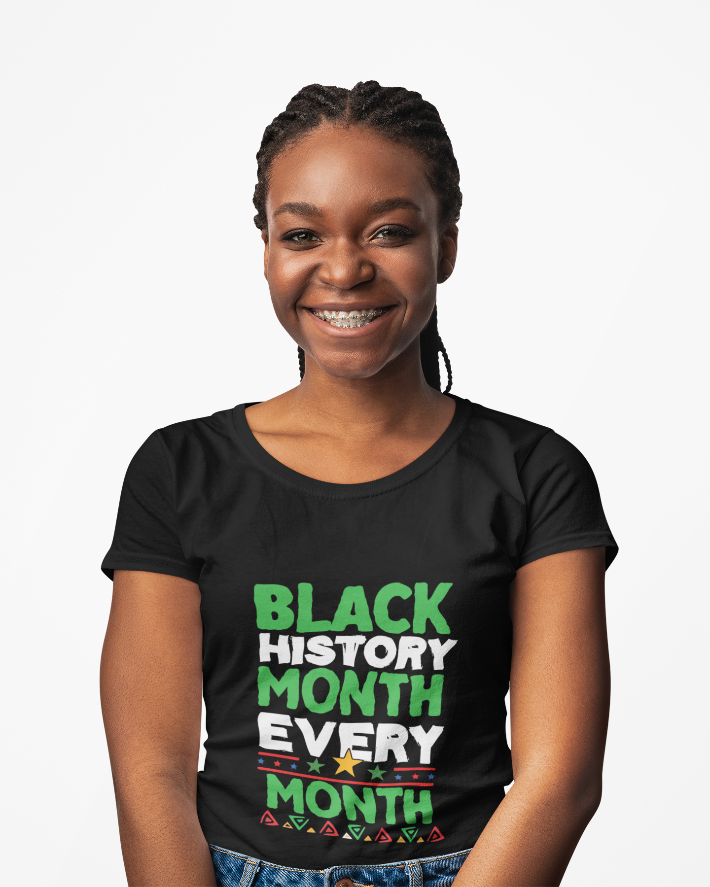 Black History Month Every Month Tee, Unisex Cotton T-Shirt, Celebrate Diversity, Festival Outfit, Great Gift for Activists product thumbnail image