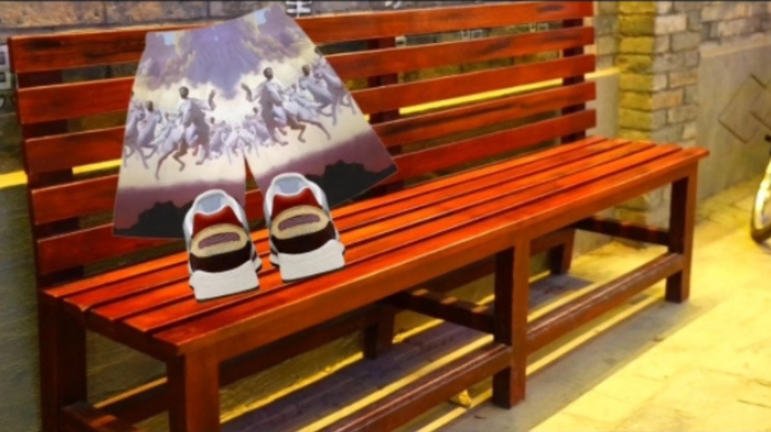 New Heaven New Earth Mens Basketball Shorts (AOP) For Believers Of The Way product thumbnail image New Heaven New Earth Mens Basketball Shorts (AOP) For Believers Of The Way product thumbnail image