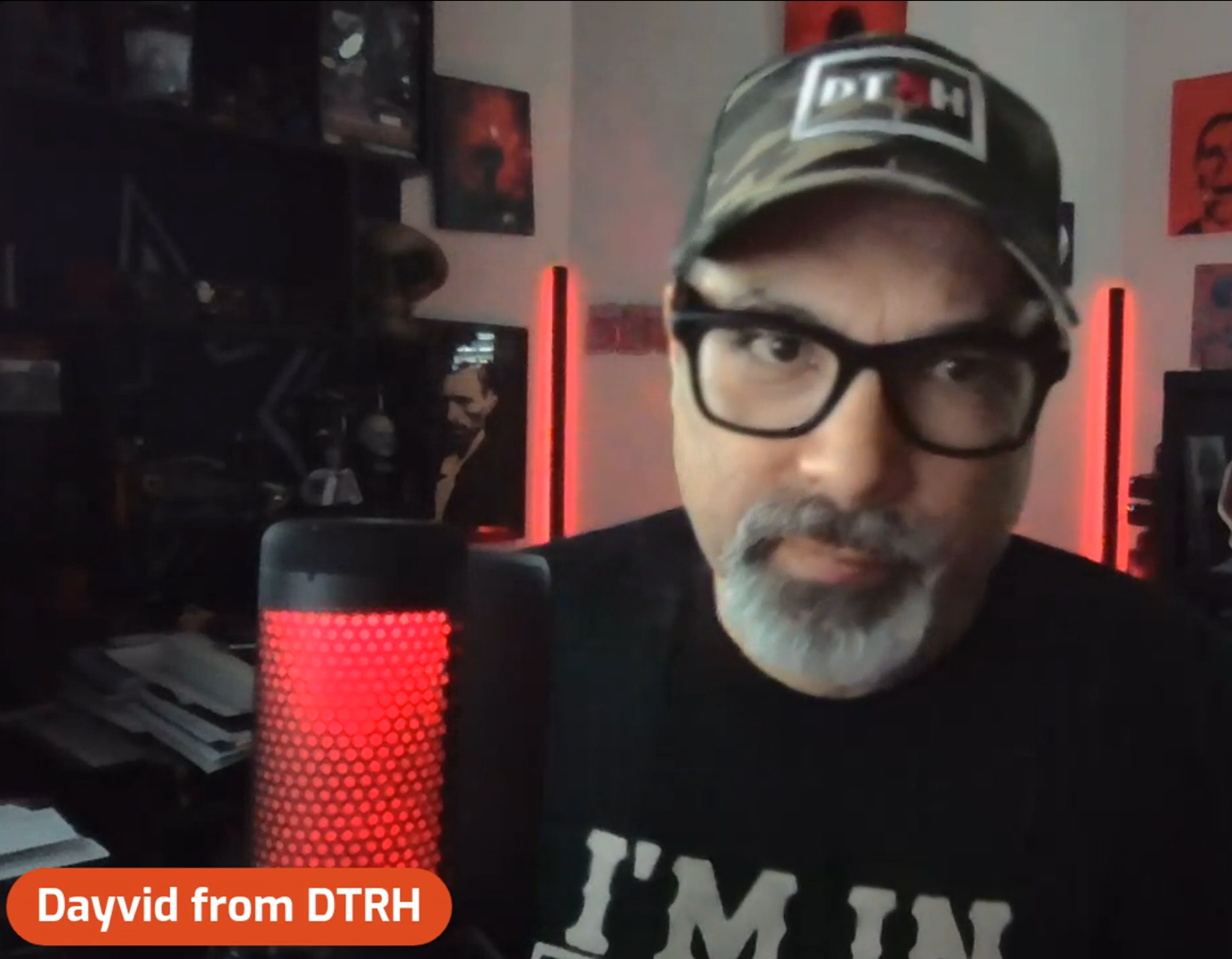 DTRH - Camouflage Trucker Hat (Embroidery)