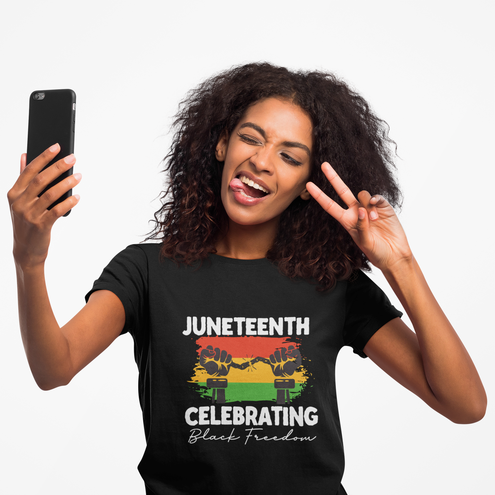 Juneteenth Celebration Shirt, Black Freedom T-Shirt, Independence Day Apparel, Heritage Month Gift product thumbnail image