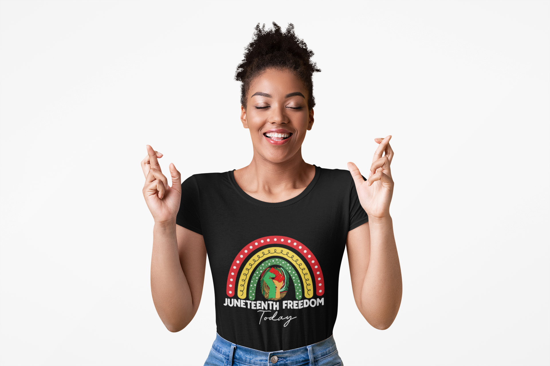 Rainbow Hand Unisex Heavy Cotton Tee | Pride Shirt, Casual Wear, Gift for Friends, Eco-Friendly Apparel, Summer Fashion product thumbnail image