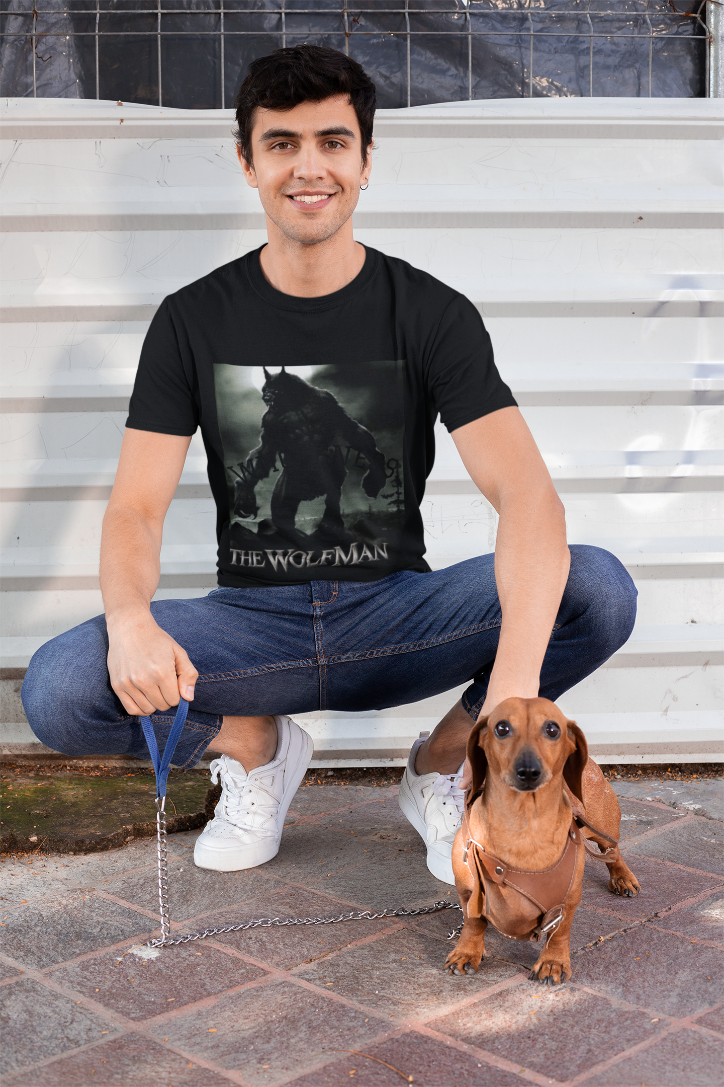 Wolfman Graphic Unisex T-Shirt - Vintage Horror Tee & Spooky Halloween Apparel for Monster Lovers product thumbnail image Wolfman Graphic Unisex T-Shirt - Vintage Horror Tee & Spooky Halloween Apparel for Monster Lovers product thumbnail image