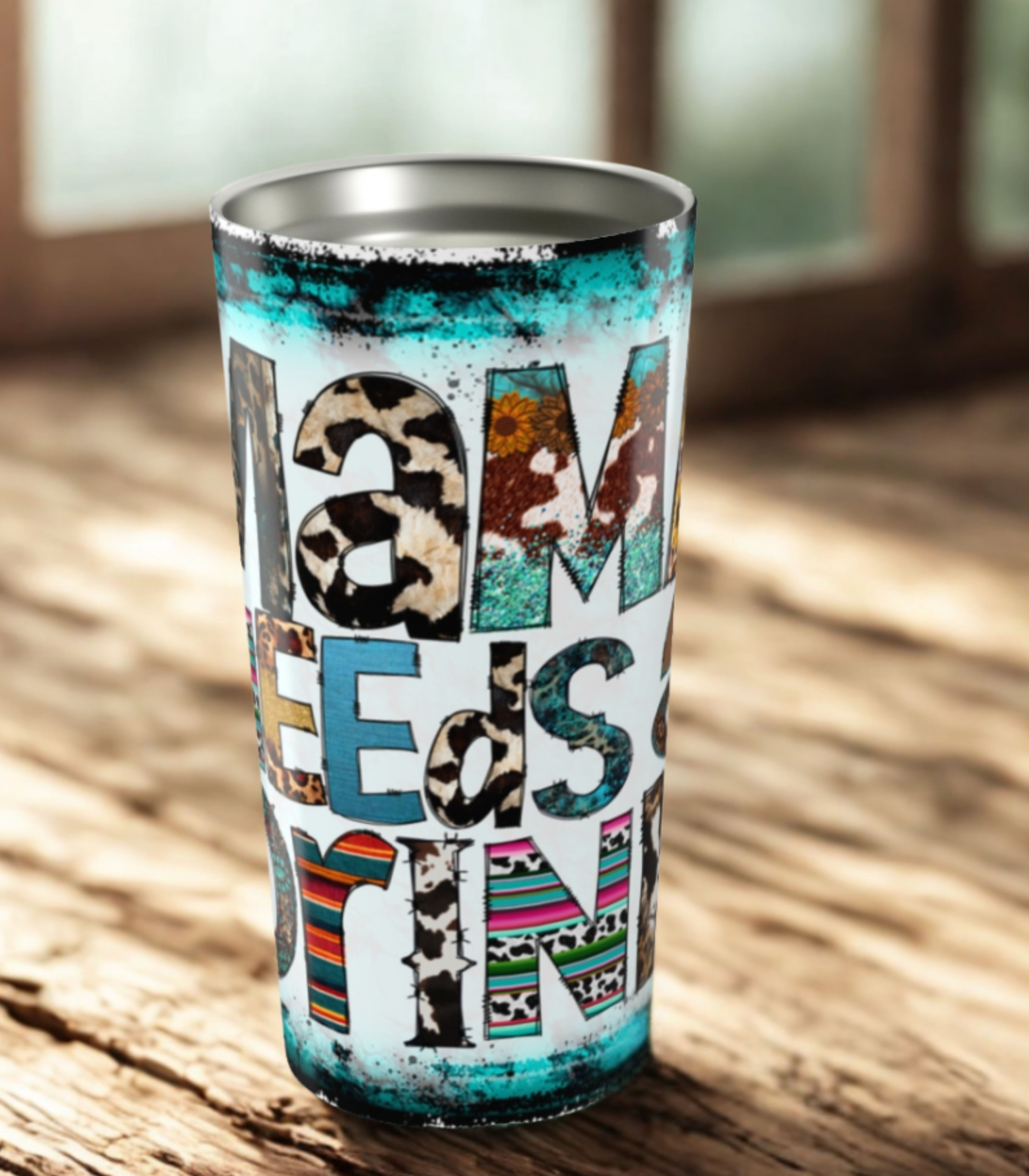 Mama Needs a Drink Tumbler | 20oz Insulated Mug for Moms | Fun Gift for Moms, Birthday, Mother's Day, Casual Use product thumbnail image