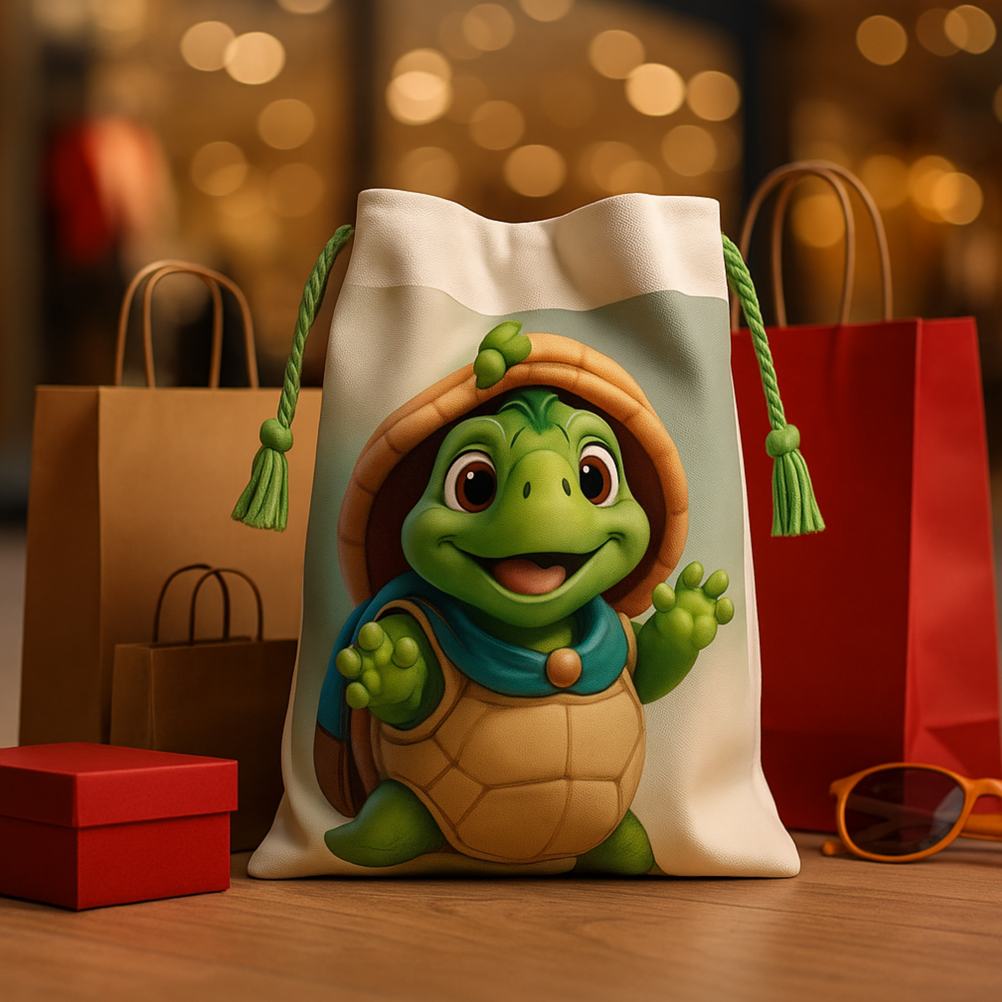 Toddler Turtle Drawstring Gift Bag Beach Theme Kids Bag Cute Reusable Party Favor Sack Summer Animal Gift Bag for Children product thumbnail image Toddler Turtle Drawstring Gift Bag Beach Theme Kids Bag Cute Reusable Party Favor Sack Summer Animal Gift Bag for Children product thumbnail image