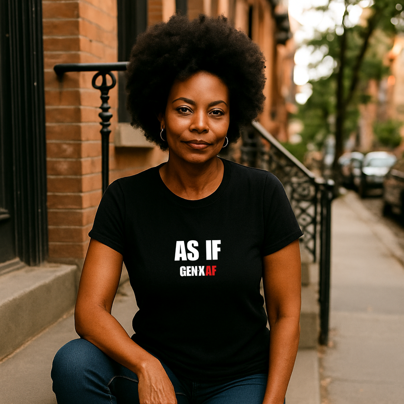 AS IF - GenX Classic - Women's Favorite T-Shirt product thumbnail image AS IF - GenX Classic - Women's Favorite T-Shirt product thumbnail image