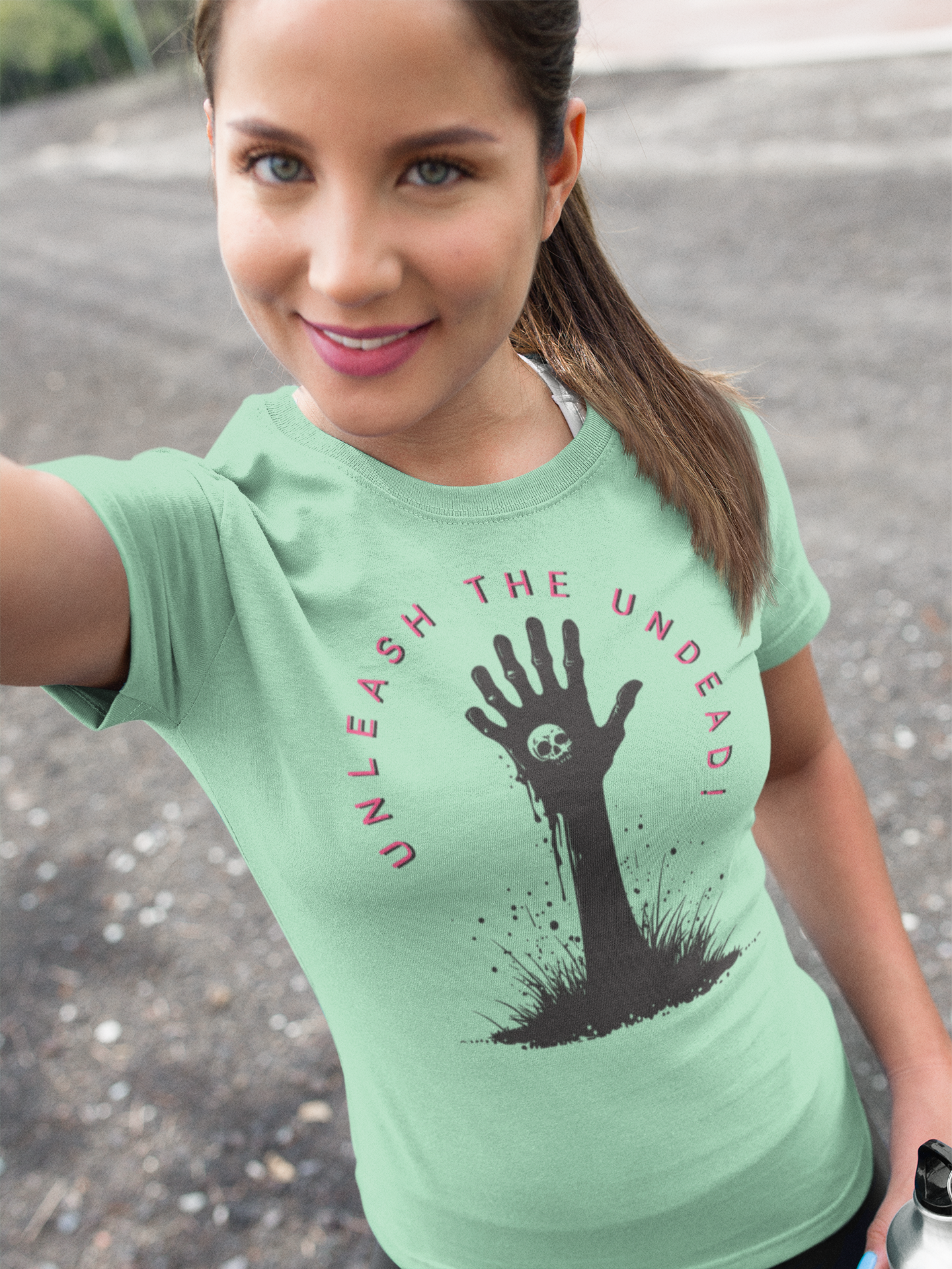 Unleash the Undead T-Shirt | Halloween Apparel, Graphic Tee, Spooky Shirt, Unisex Tee, Ghoulish Fashion