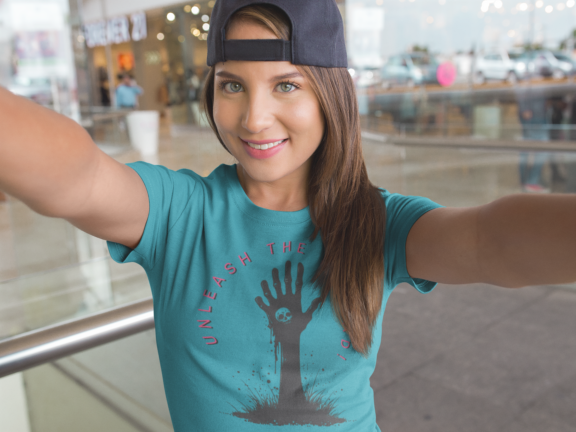 Unleash the Undead T-Shirt | Halloween Apparel, Graphic Tee, Spooky Shirt, Unisex Tee, Ghoulish Fashion product thumbnail image