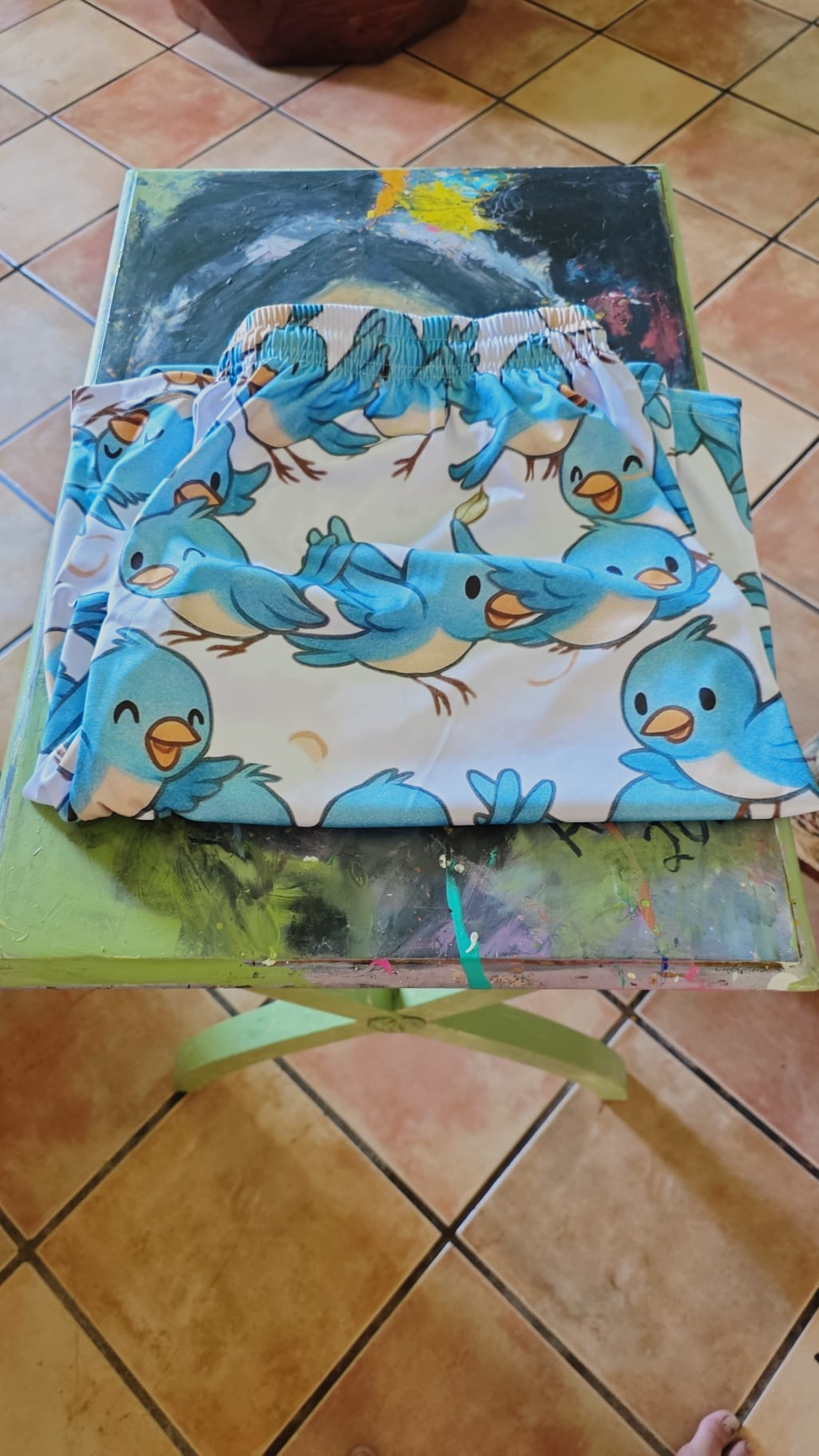 Bird Freedom Basketball Shorts - Limited Edition Graphic Art product thumbnail image