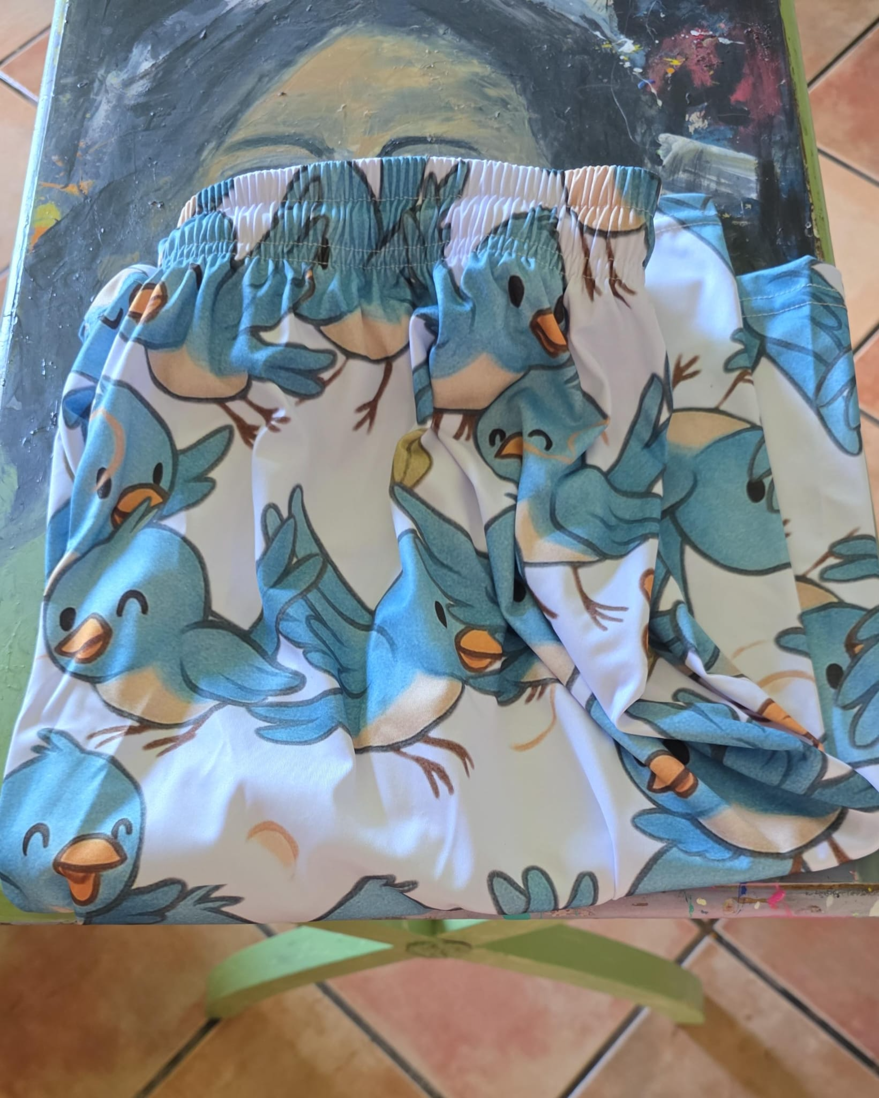 Bird Freedom Basketball Shorts - Limited Edition Graphic Art product thumbnail image