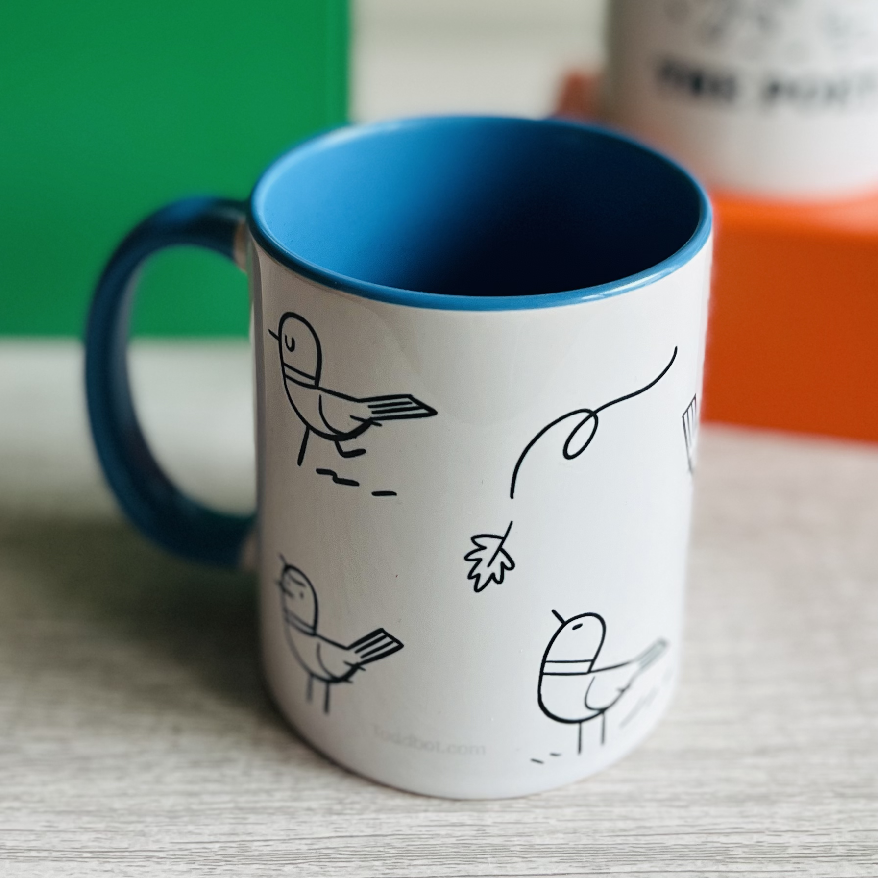 Coffee Mug - Pigeon Moods product thumbnail image Coffee Mug - Pigeon Moods product thumbnail image