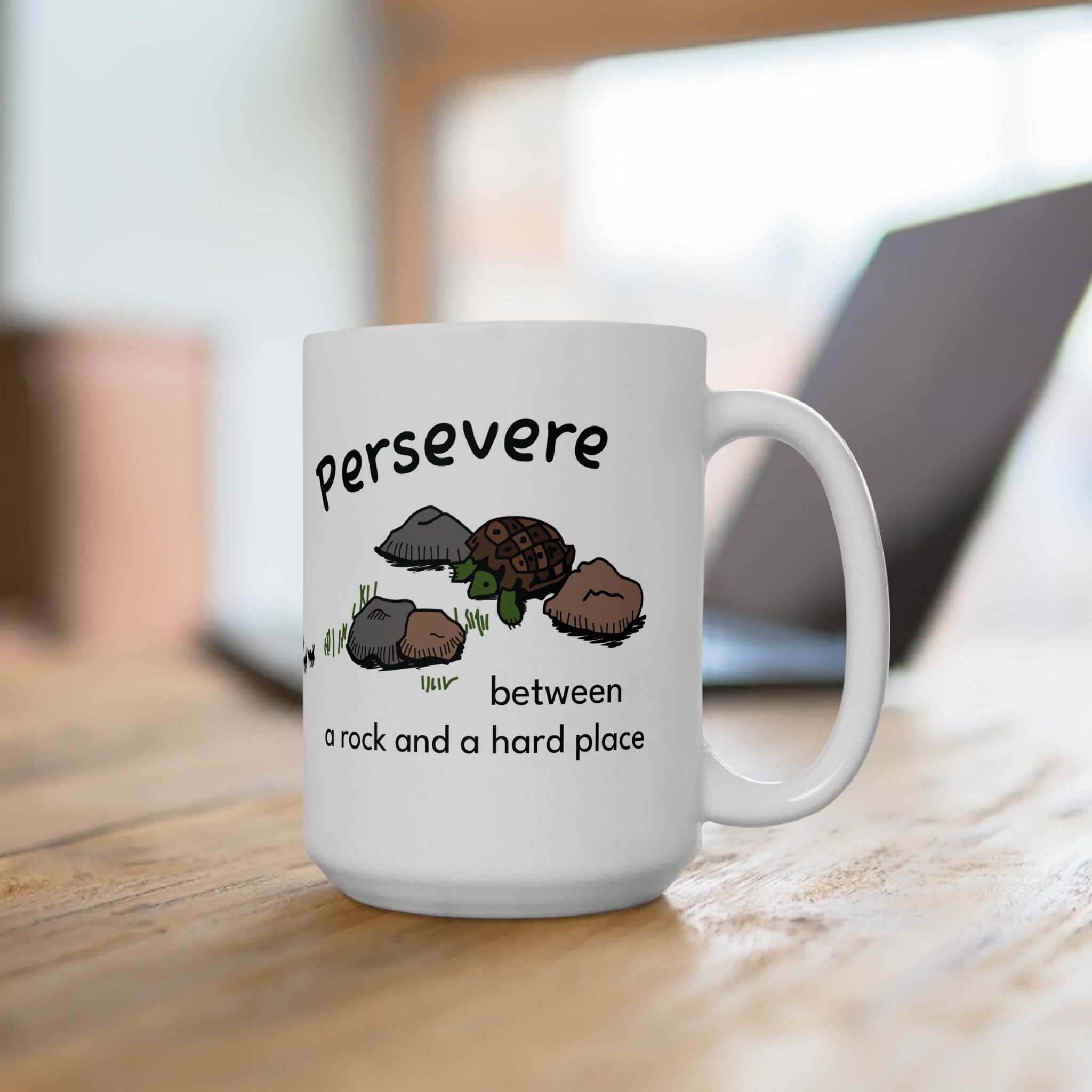 Persevere Inspirational Doodle Mug product thumbnail image Persevere Inspirational Doodle Mug product thumbnail image