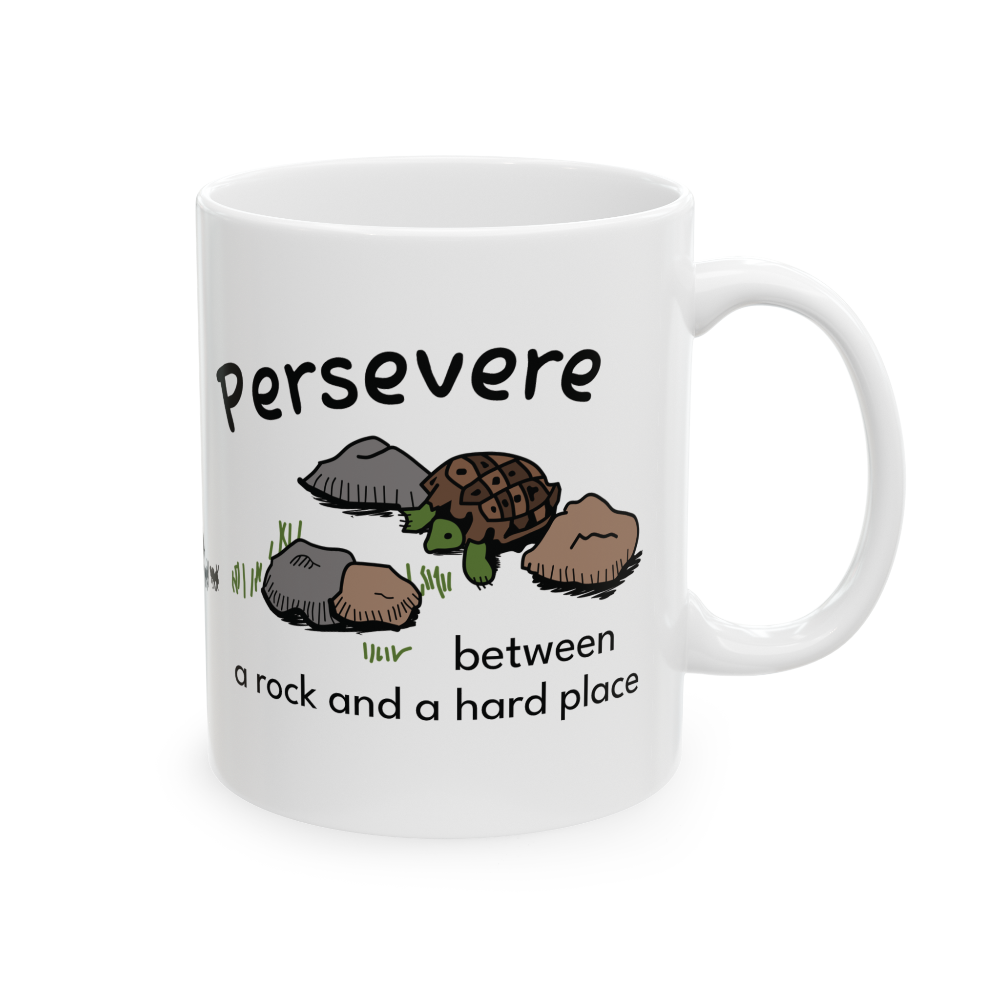 Persevere Inspirational Doodle Mug product thumbnail image Persevere Inspirational Doodle Mug product thumbnail image