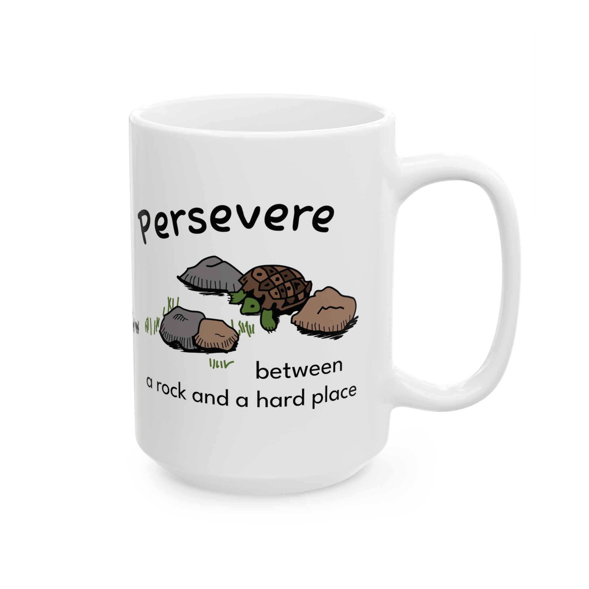 Persevere Inspirational Doodle Mug product thumbnail image Persevere Inspirational Doodle Mug product thumbnail image