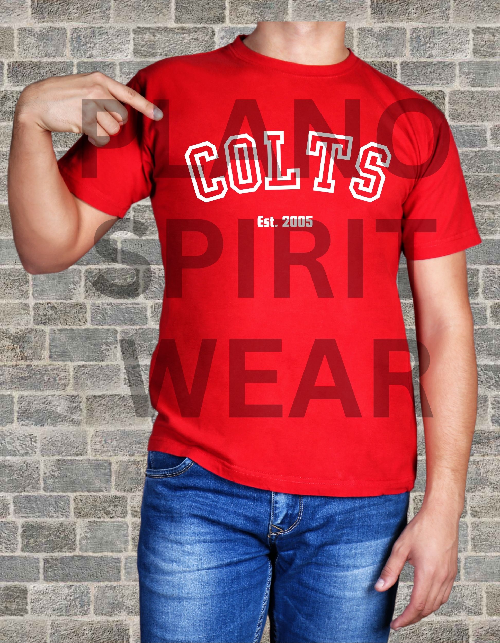 McCall Colts Elementary School Spirit Wear Tee Kids T-Shirt