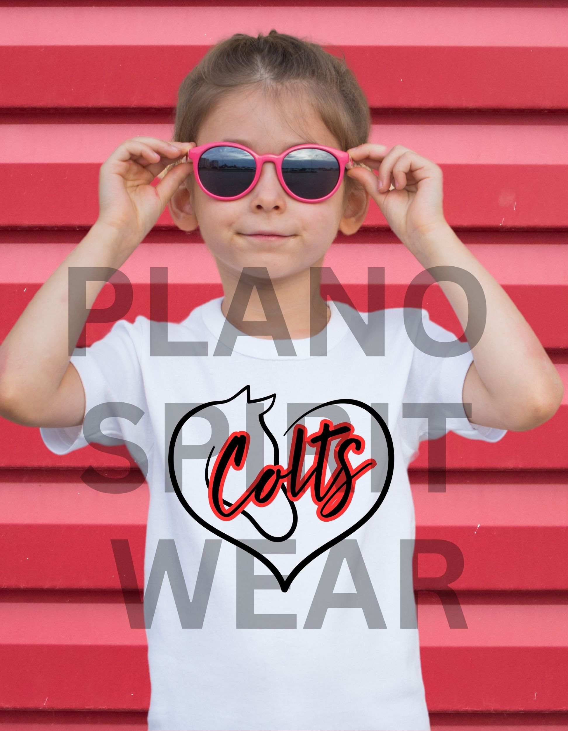 McCall Colts Elementary School Spirit Wear Tee Kids T-Shirt