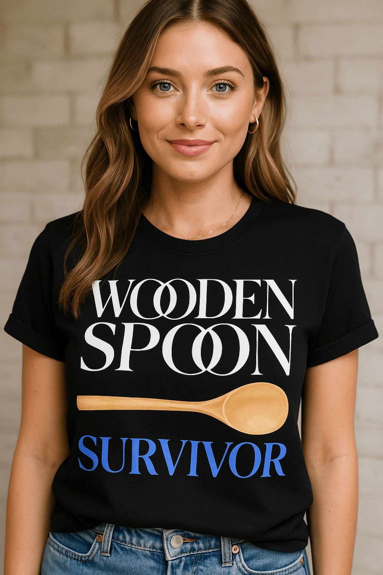 Wooden Spoon Survivor Unisex Softstyle T-Shirt product thumbnail image