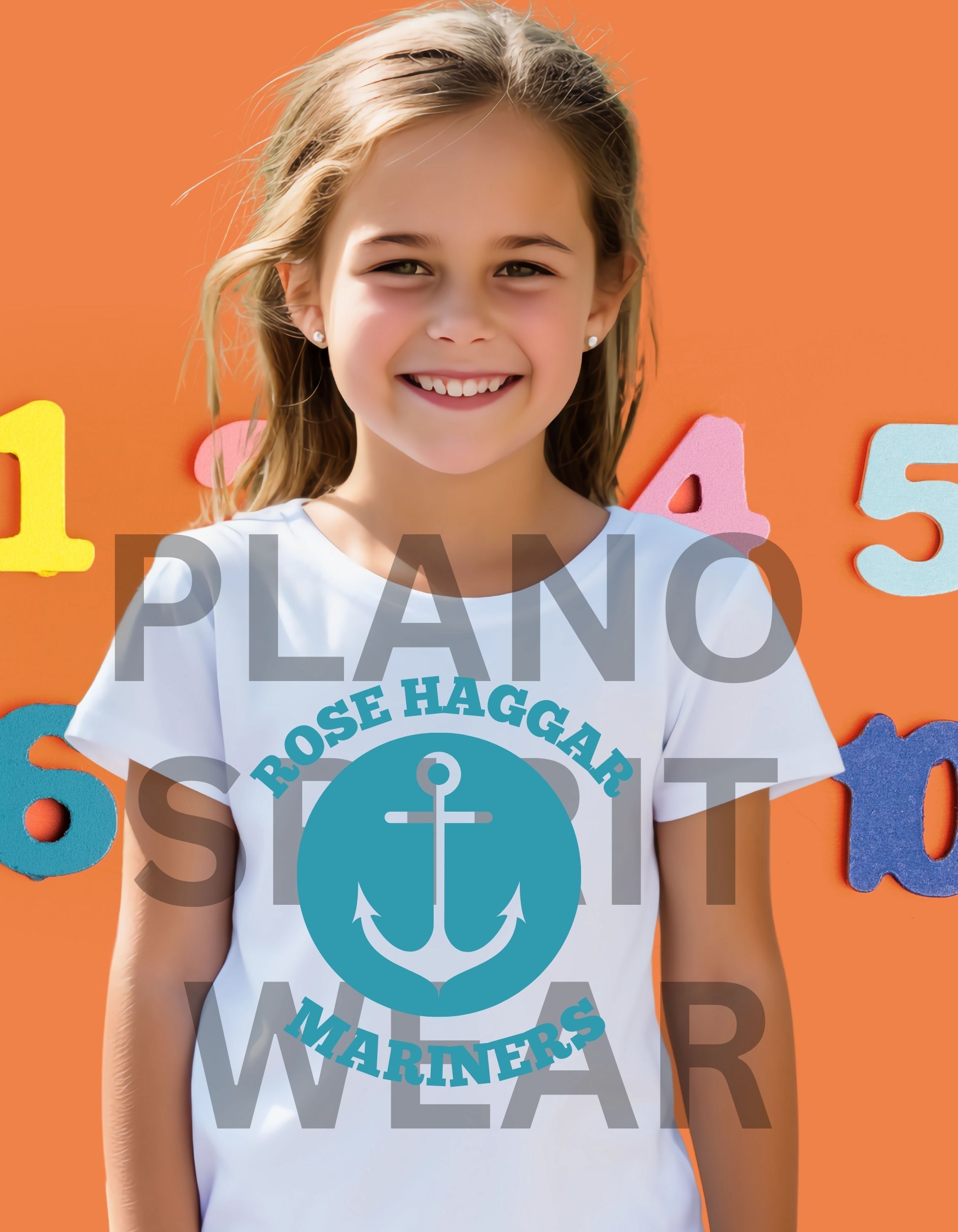 Rose Haggar Mariners School Shirt Kids Tee 