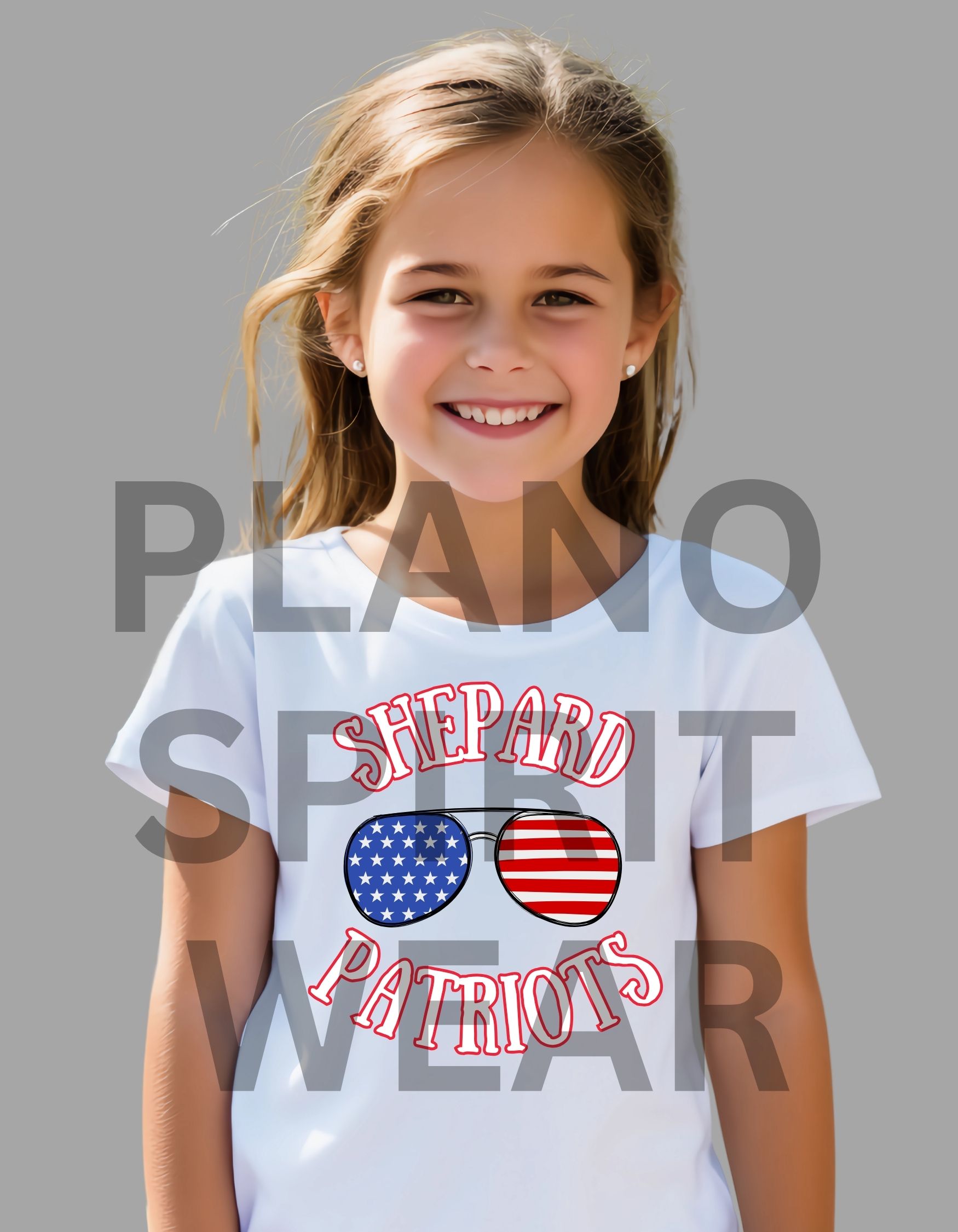 Shepard Patriot Elementary School Spirit Wear Tee Kids T-Shirt