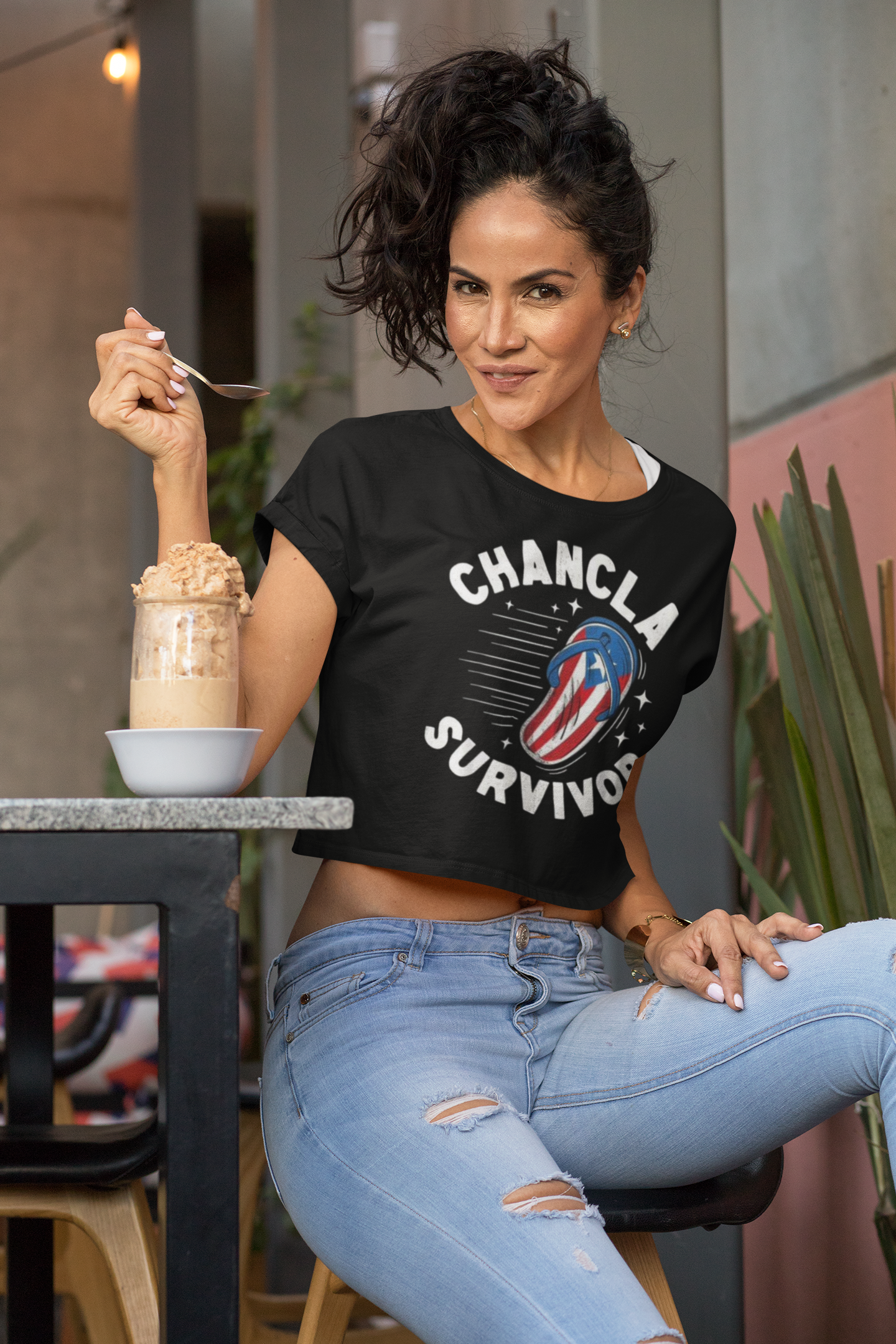 Chancleta Survivor Tee, Fun Gift for Summer, Casual T-Shirt, Perfect for BBQs, Family Gatherings, Unisex Heavy Cotton Shirt