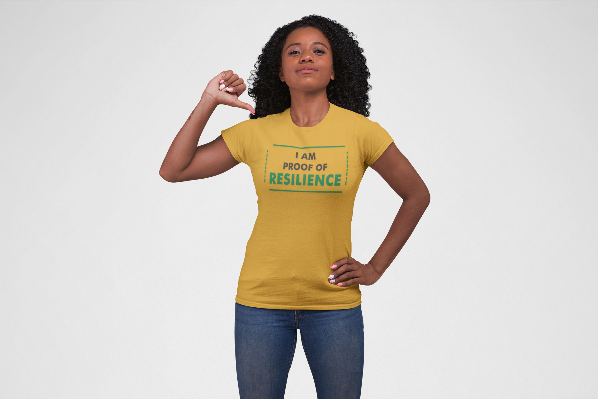Resilient Spirit Tee - Unisex Jersey Short Sleeve T-Shirt, Inspirational Clothing, Gift for Strength, Motivational Apparel, Everyday [...] product thumbnail image