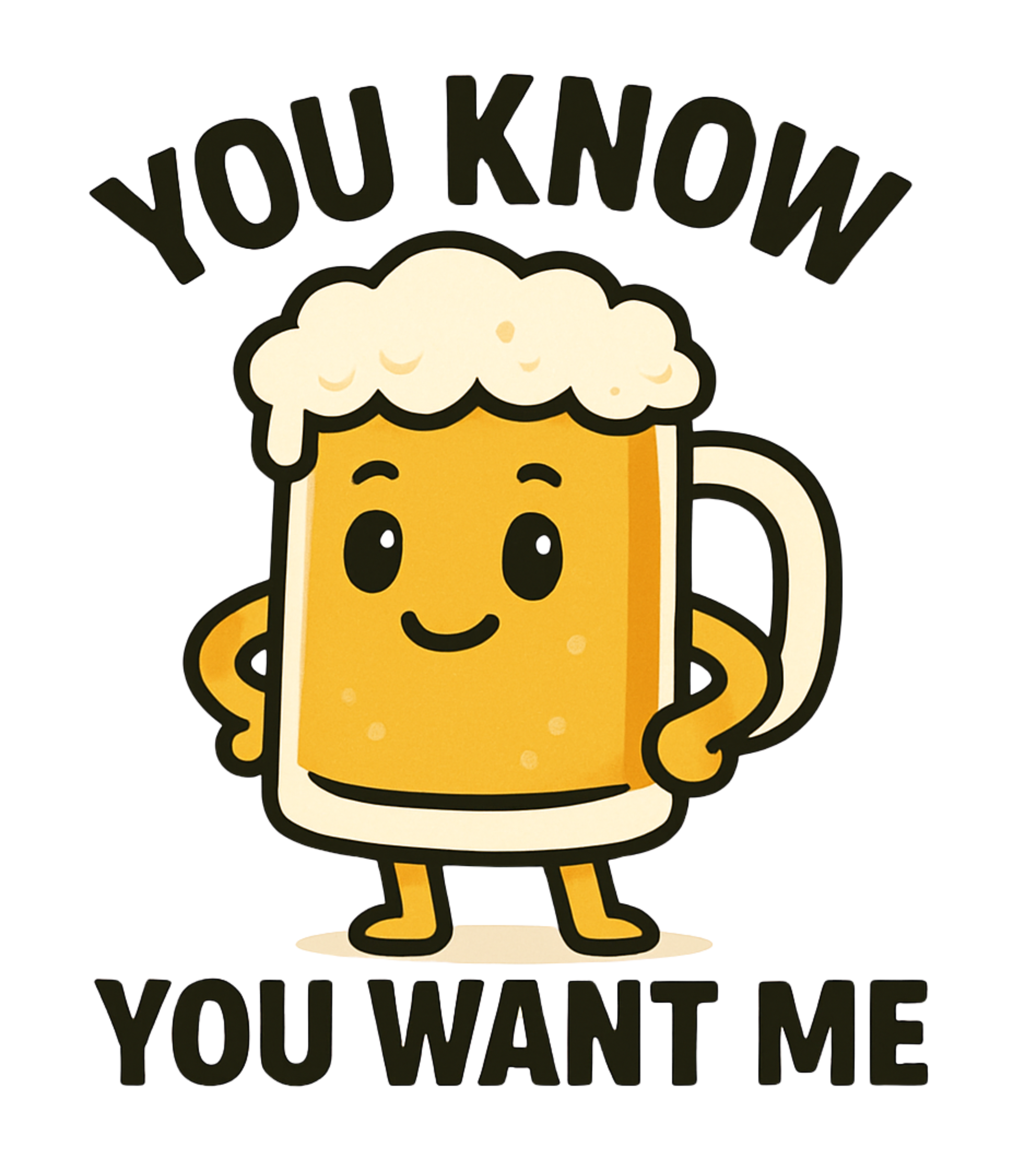 You know you want me , Beer, lovers casual T-shirt product thumbnail image You know you want me , Beer, lovers casual T-shirt product thumbnail image