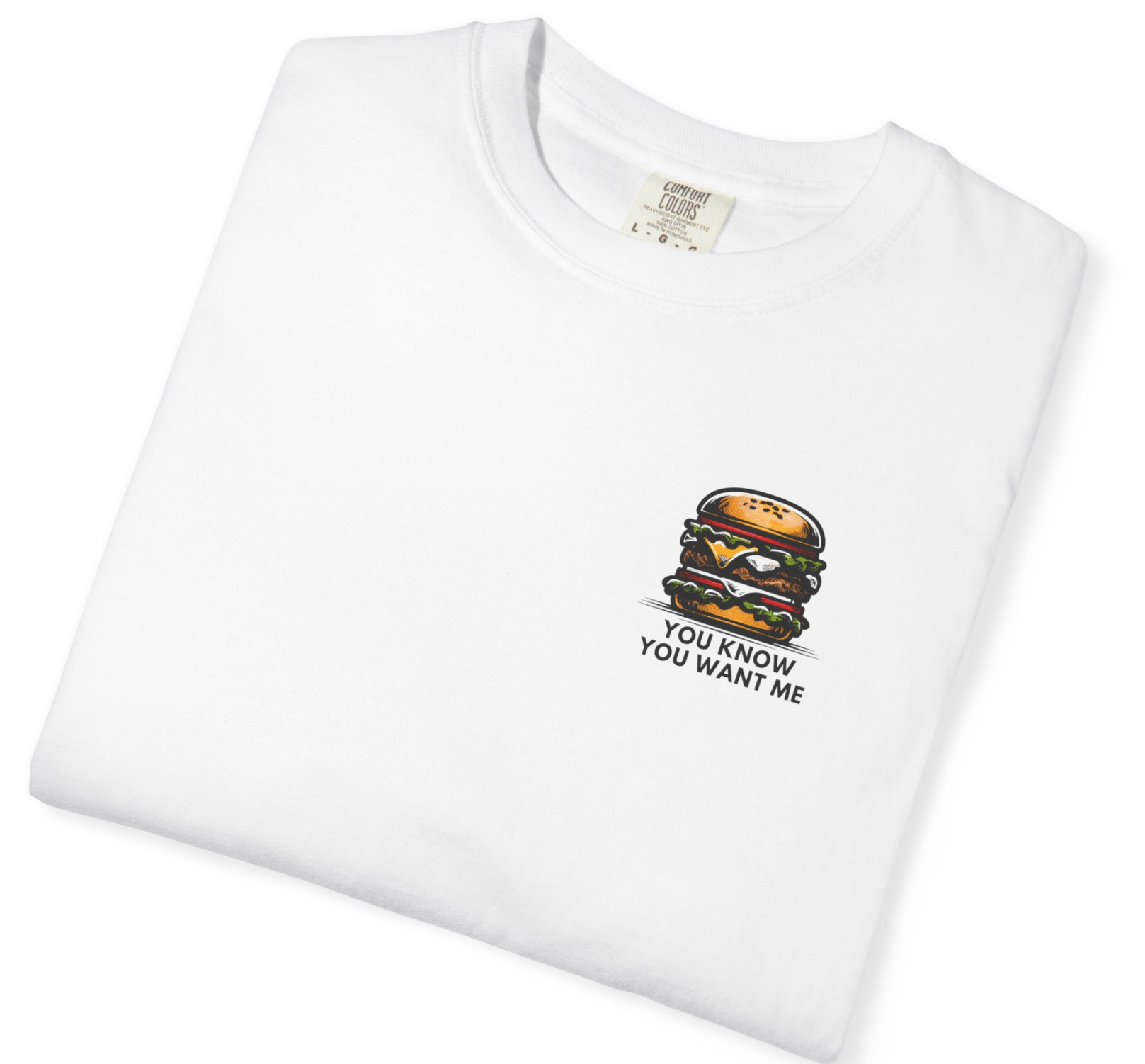 Burger Me T-Shirt - You Know You Want Me, Casual Tee, T-Shirt lover of Food, Beer, and Wine product thumbnail image Burger Me T-Shirt - You Know You Want Me, Casual Tee, T-Shirt lover of Food, Beer, and Wine product thumbnail image
