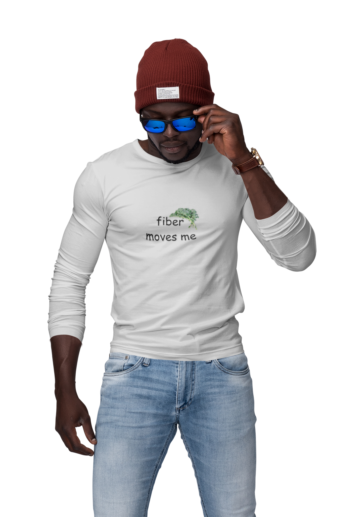 "fiber moves me" Unisex Ultra Cotton Long Sleeve Tee