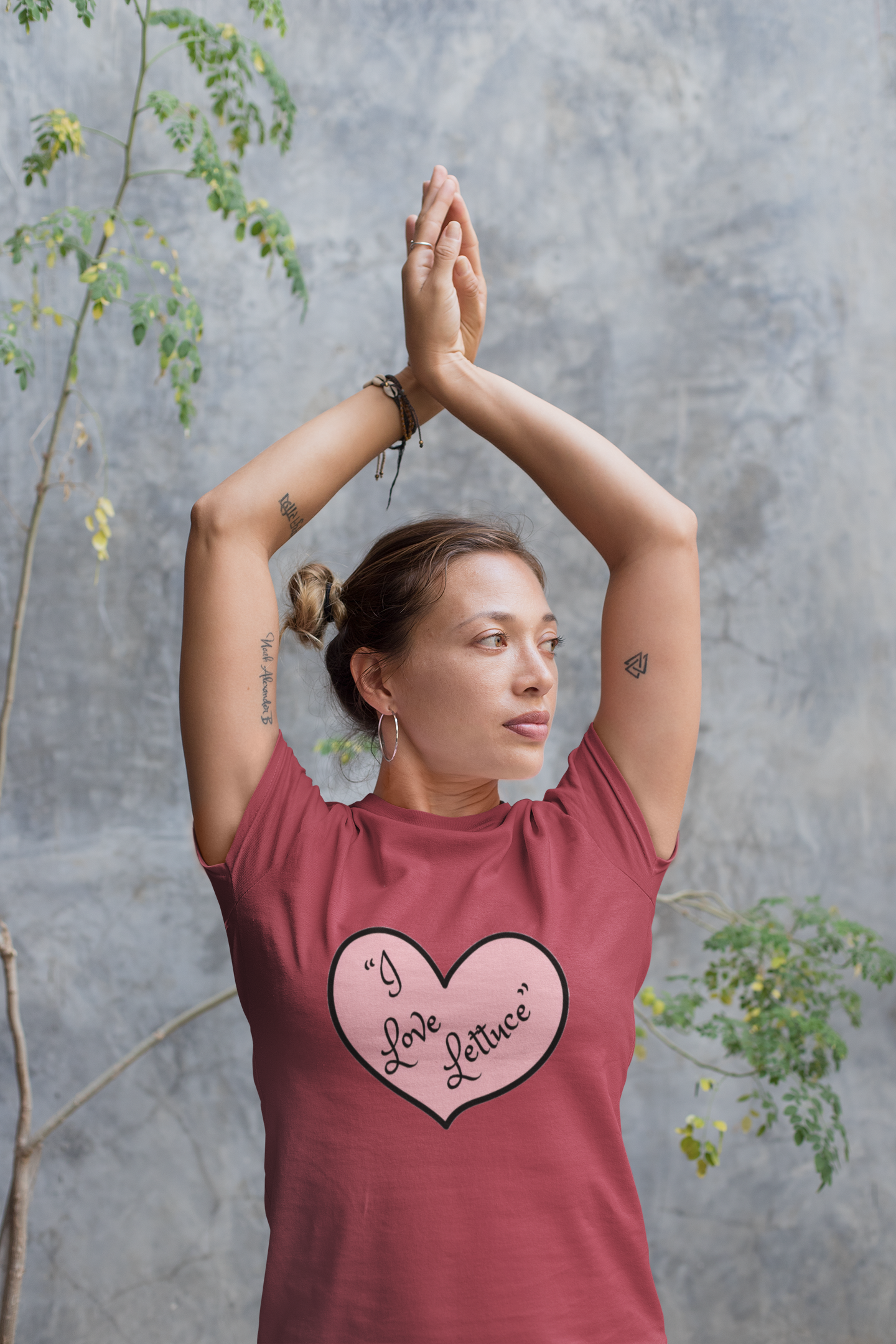 "I Love Lettuce" Unisex Softstyle T-Shirt product thumbnail image