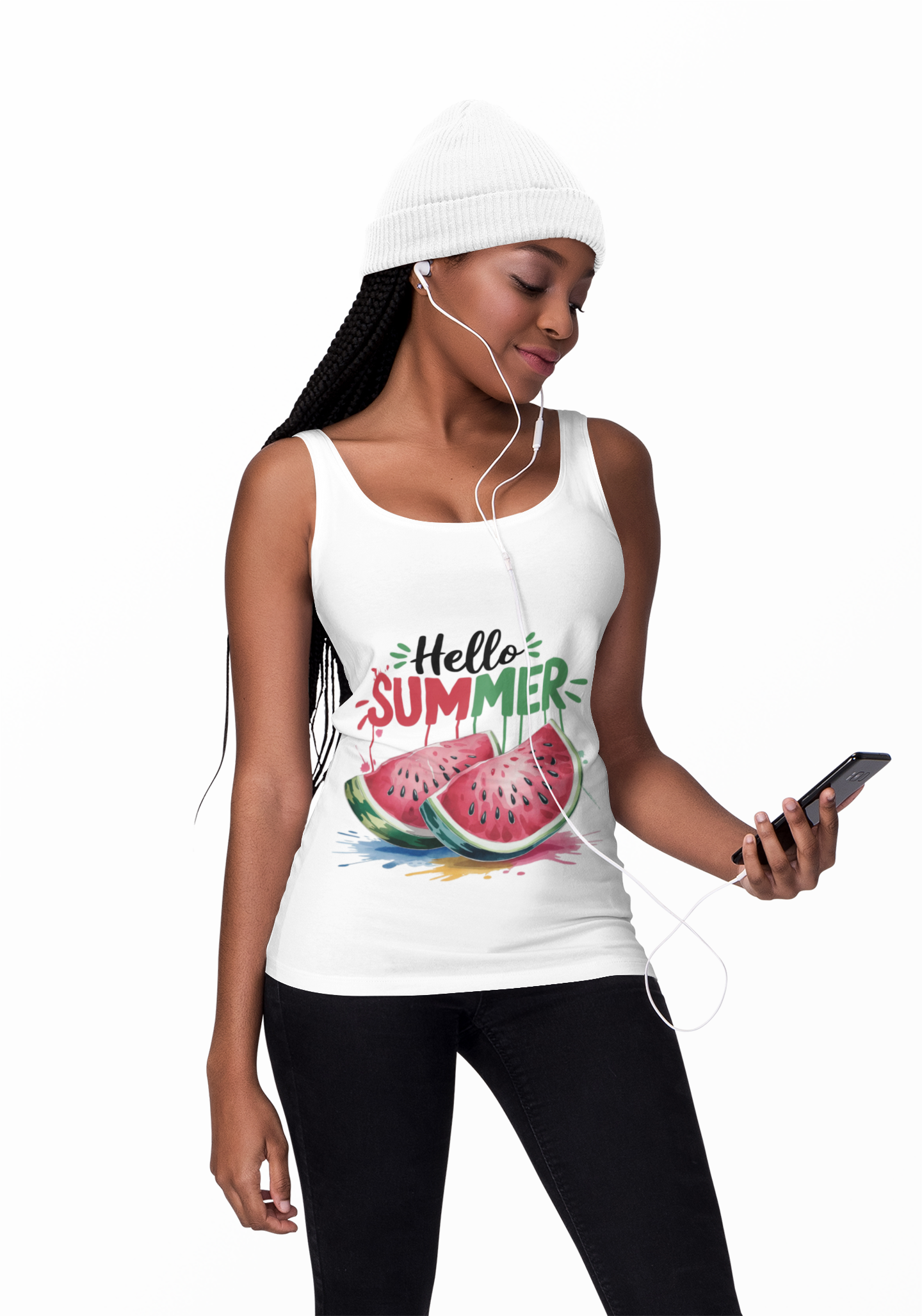 Hello Summer Unisex Jersey Tank | Beach Wear, Summer Vibes, Vacation Style, Gift for Warm Weather, Casual Attire product thumbnail image Hello Summer Unisex Jersey Tank | Beach Wear, Summer Vibes, Vacation Style, Gift for Warm Weather, Casual Attire product thumbnail image